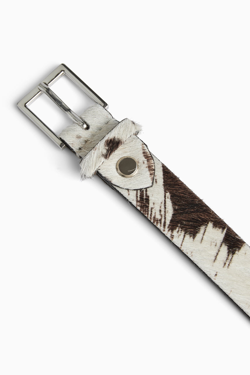 Emira Belt - Cow Print