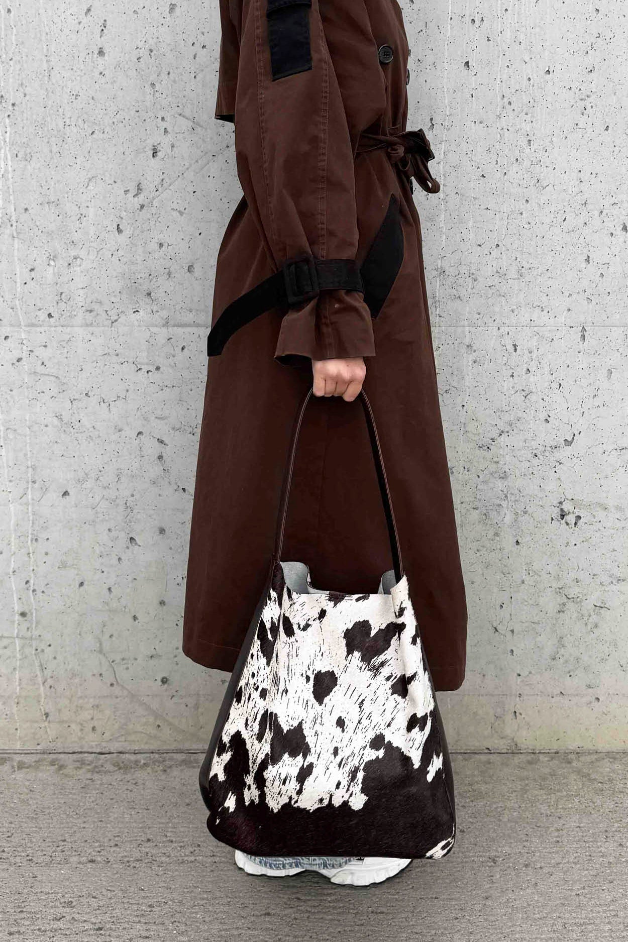 Shelby Bag - Cow Print