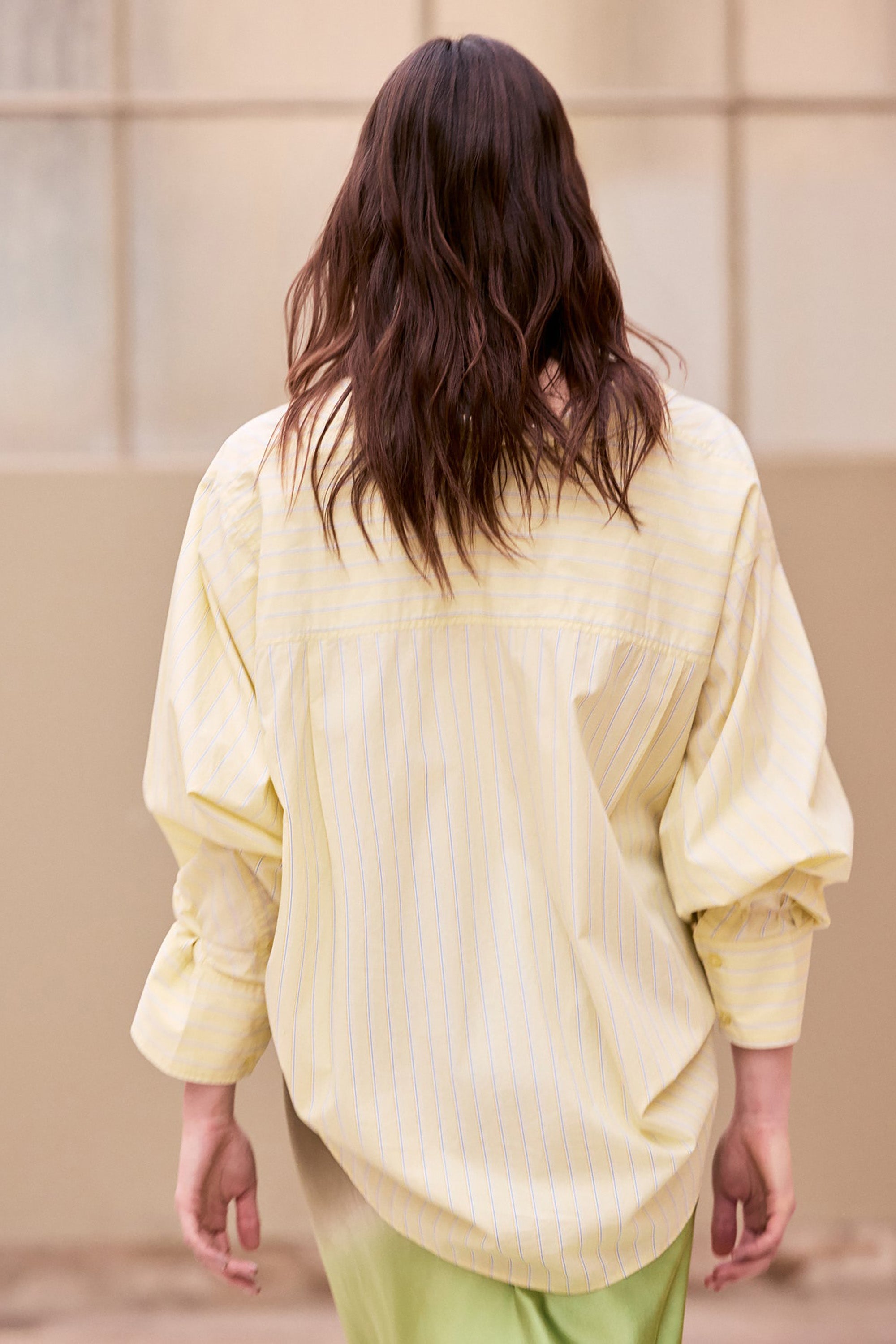 Solci Shirt - Yellow / Blue