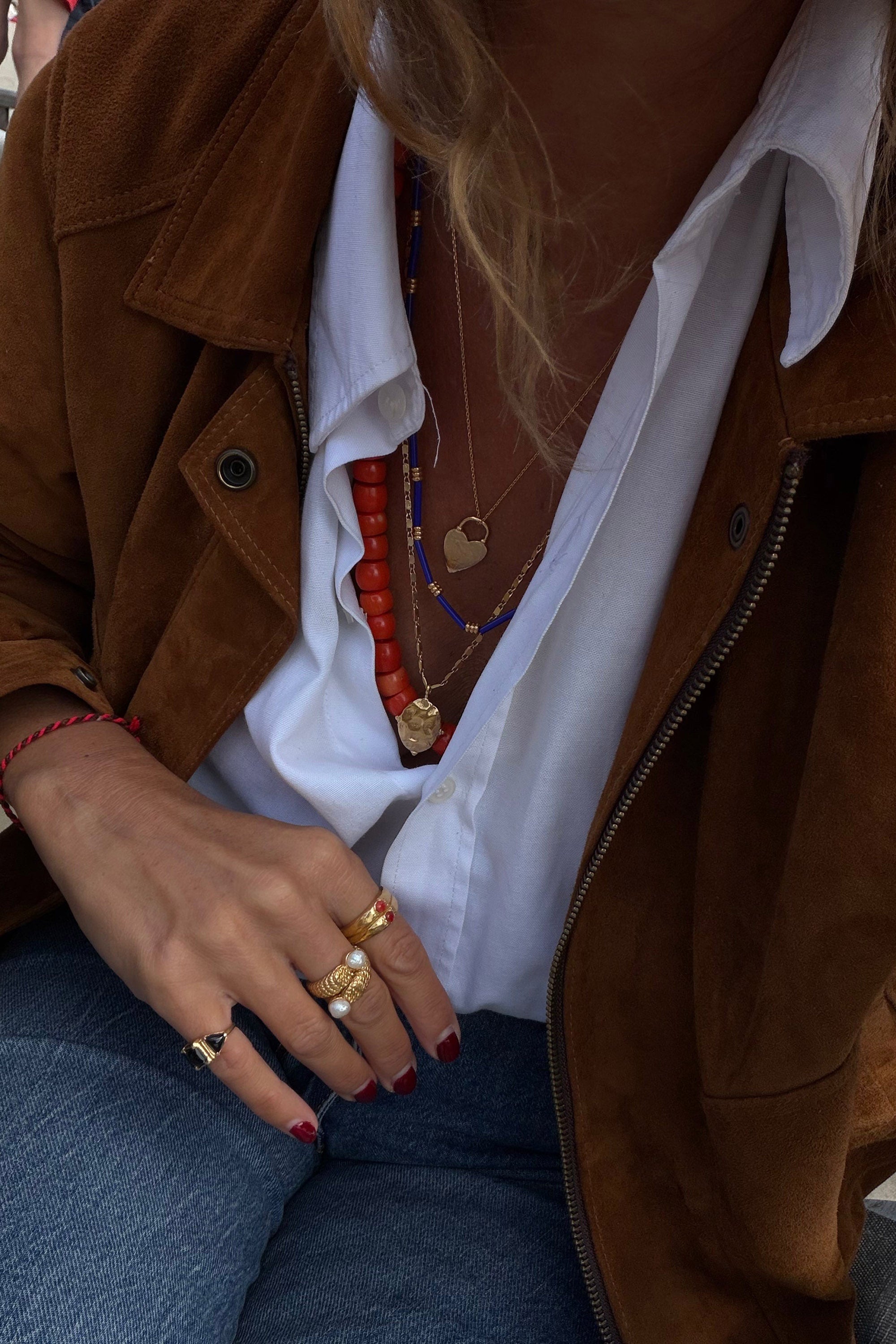Amour Necklace - Gold