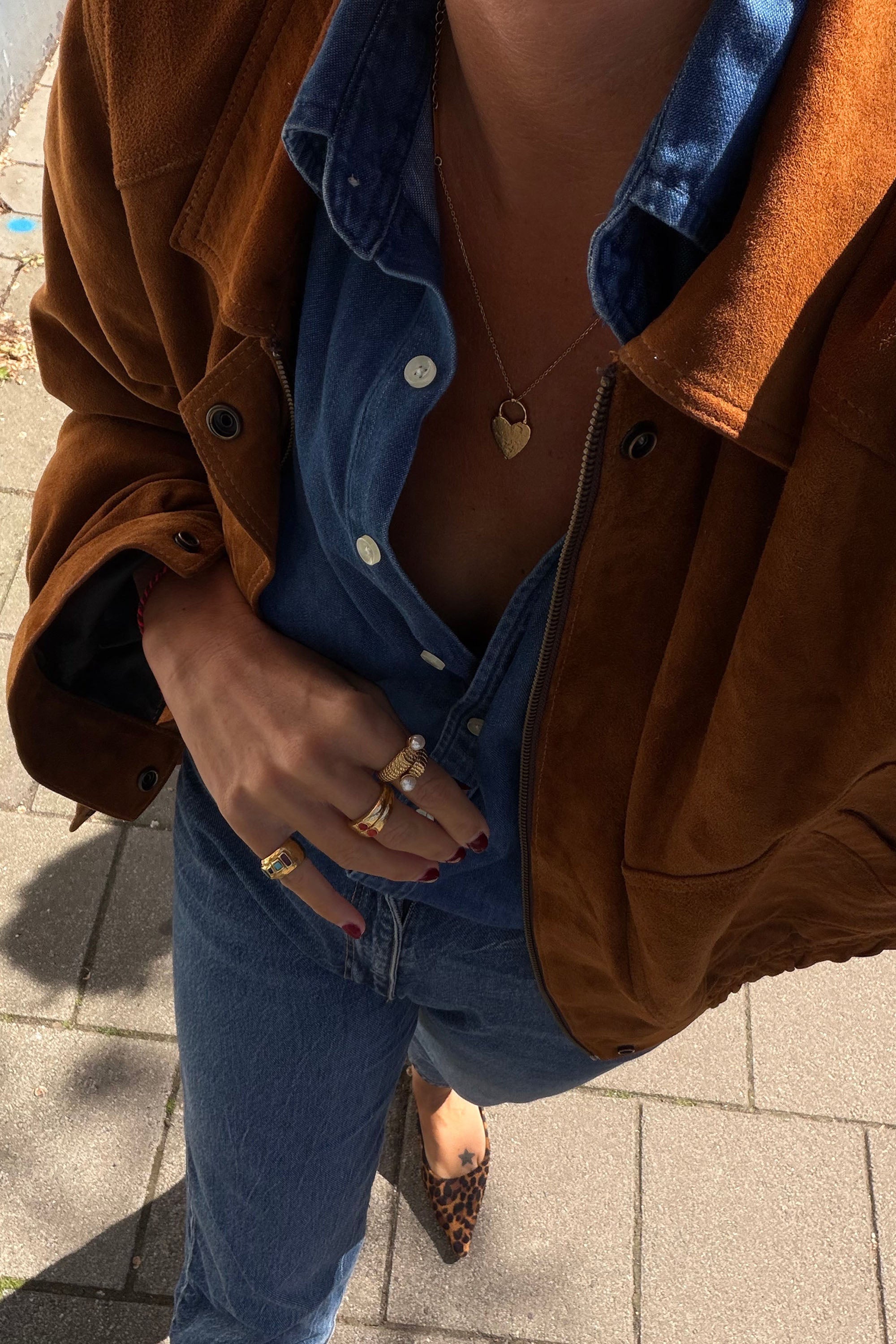 Amour Necklace - Gold