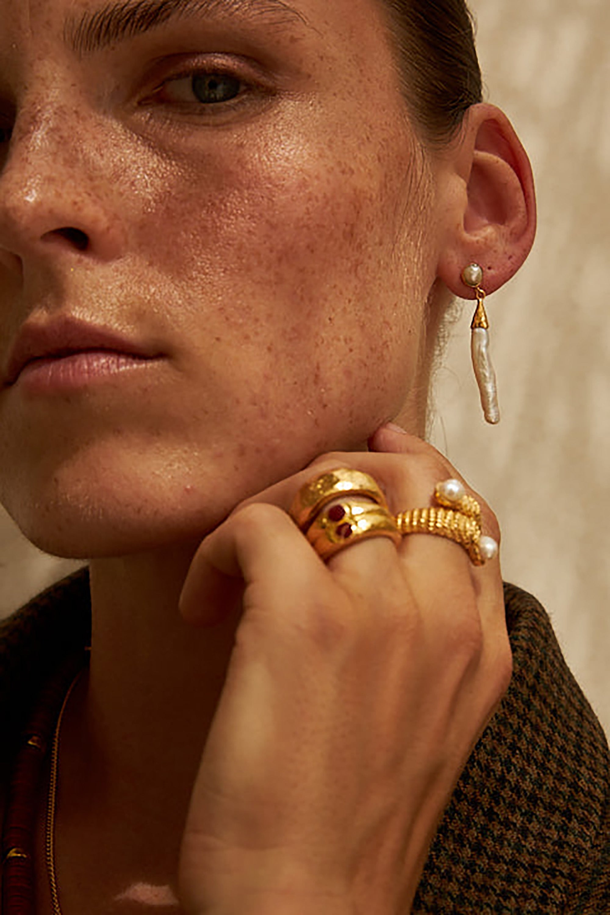 Cassidy M Ring - Gold