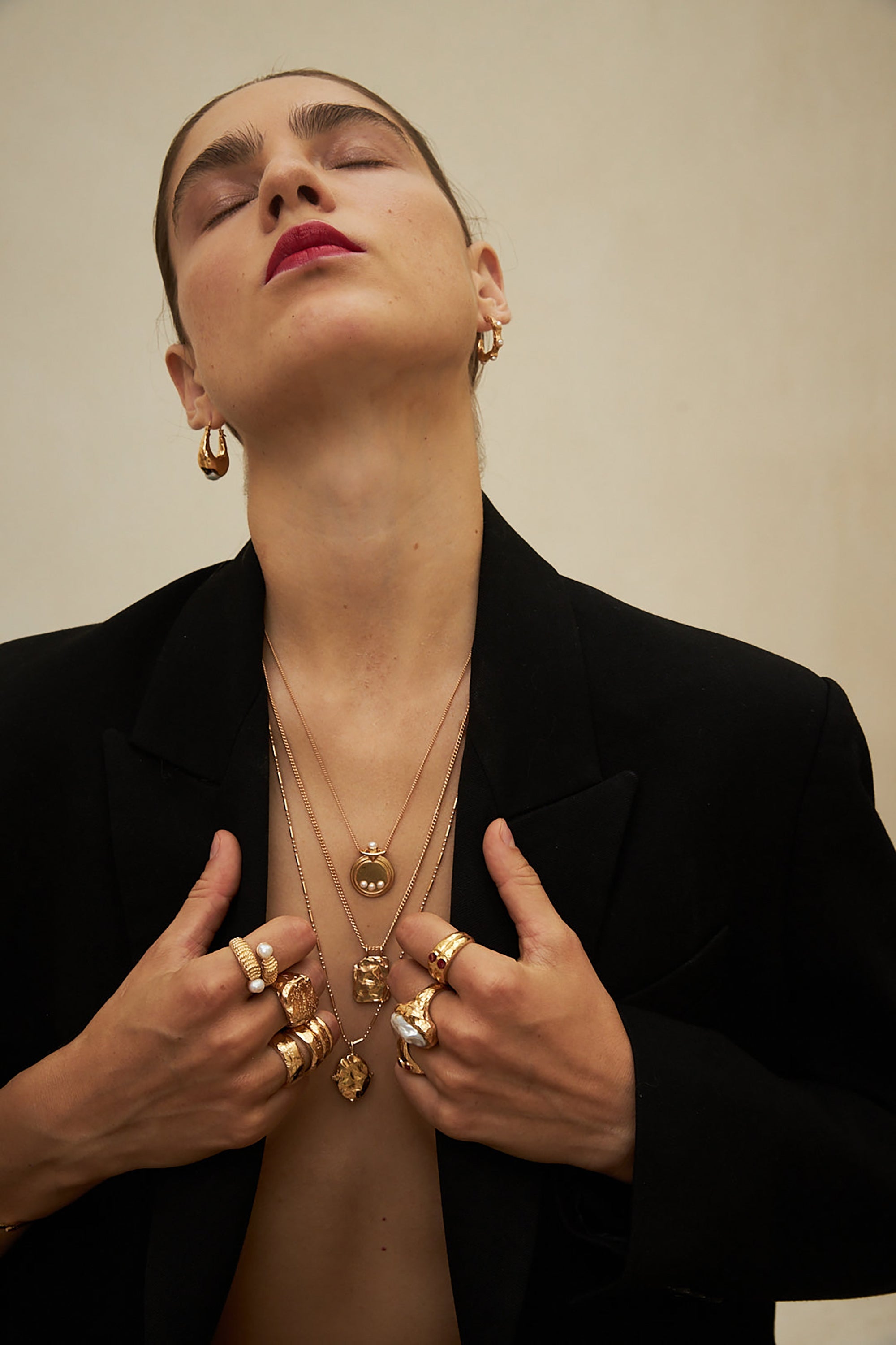 Cassidy M Ring - Gold