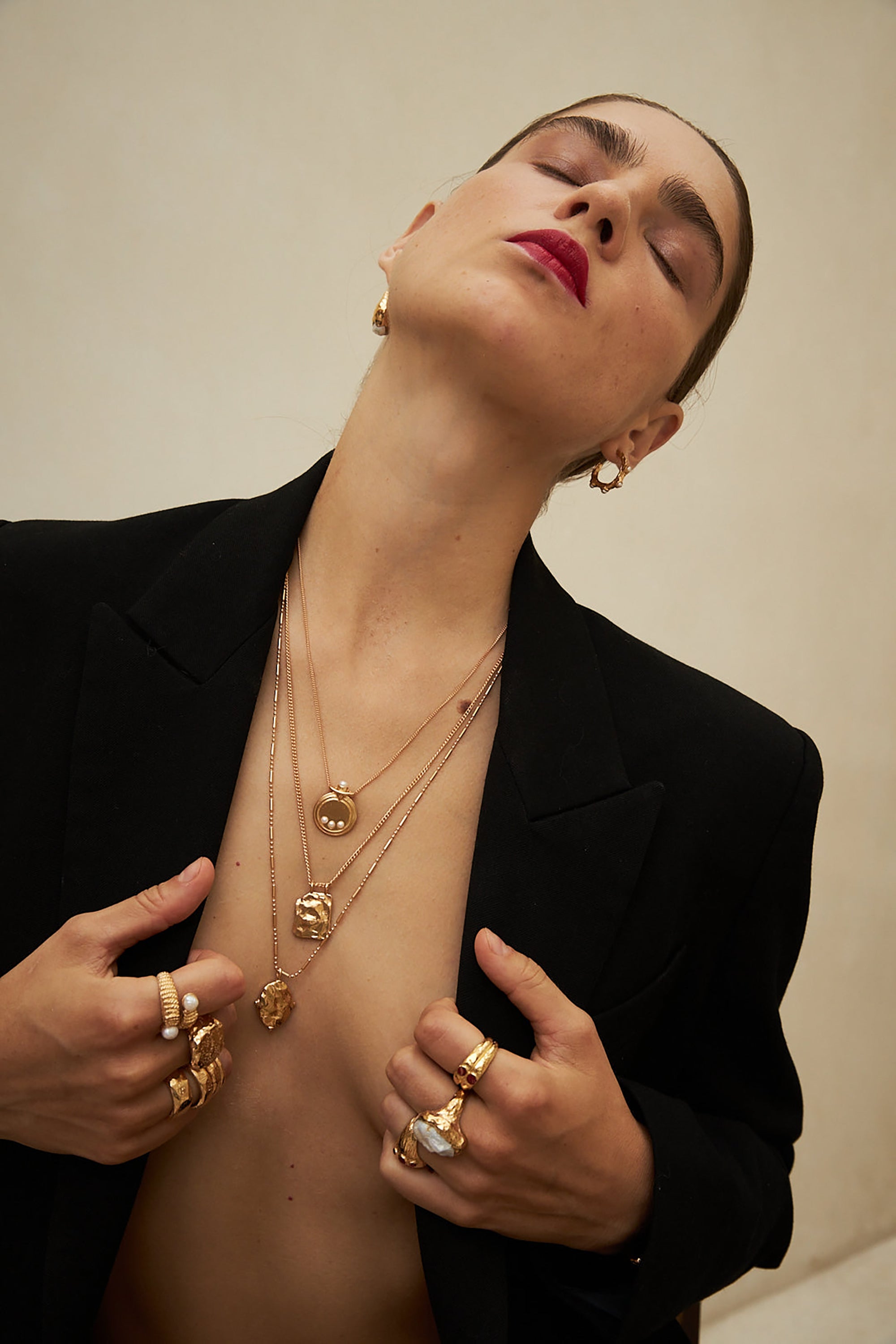 Cassidy M Ring - Gold