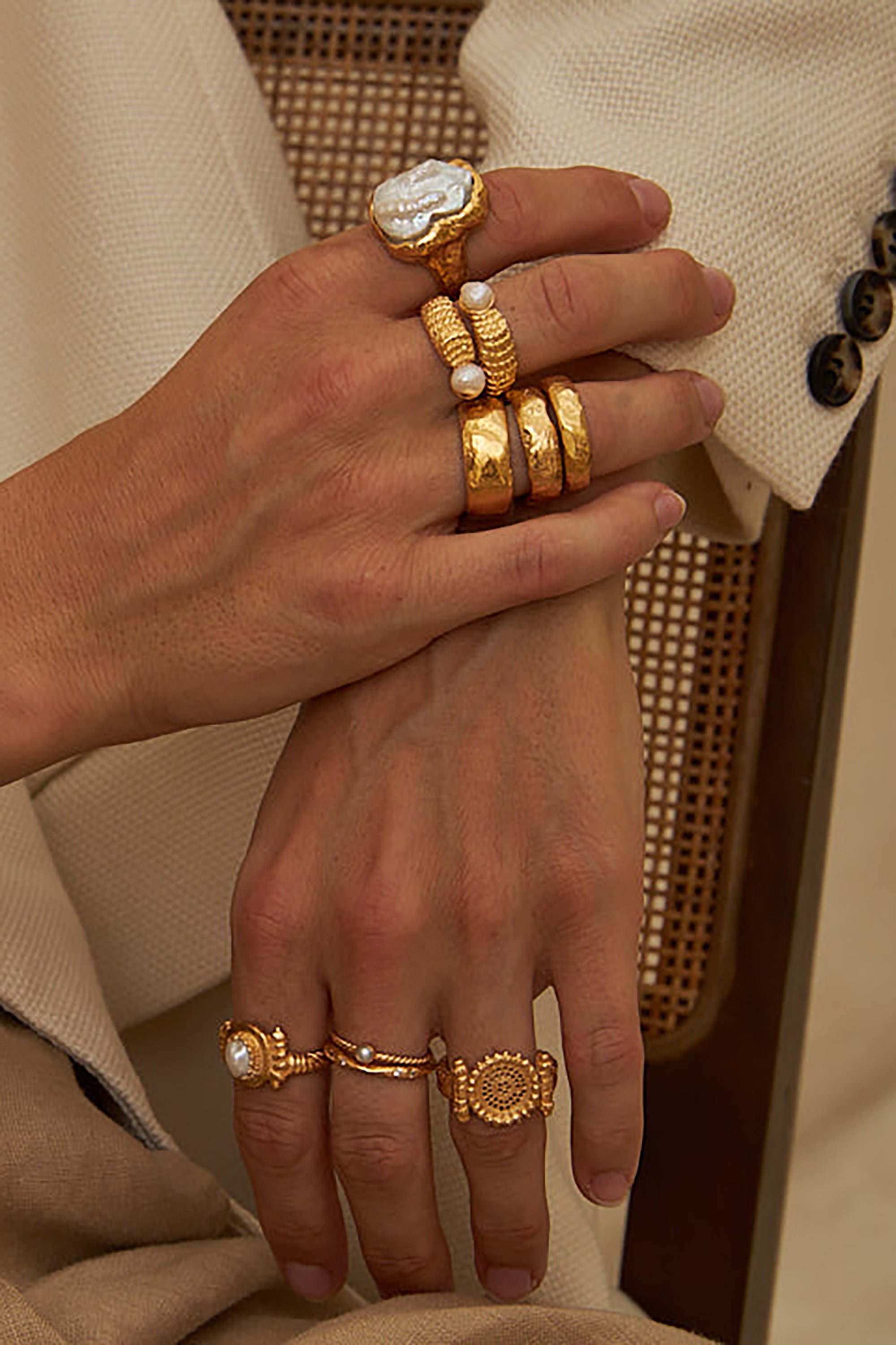 Cassidy XS Ring - Gold
