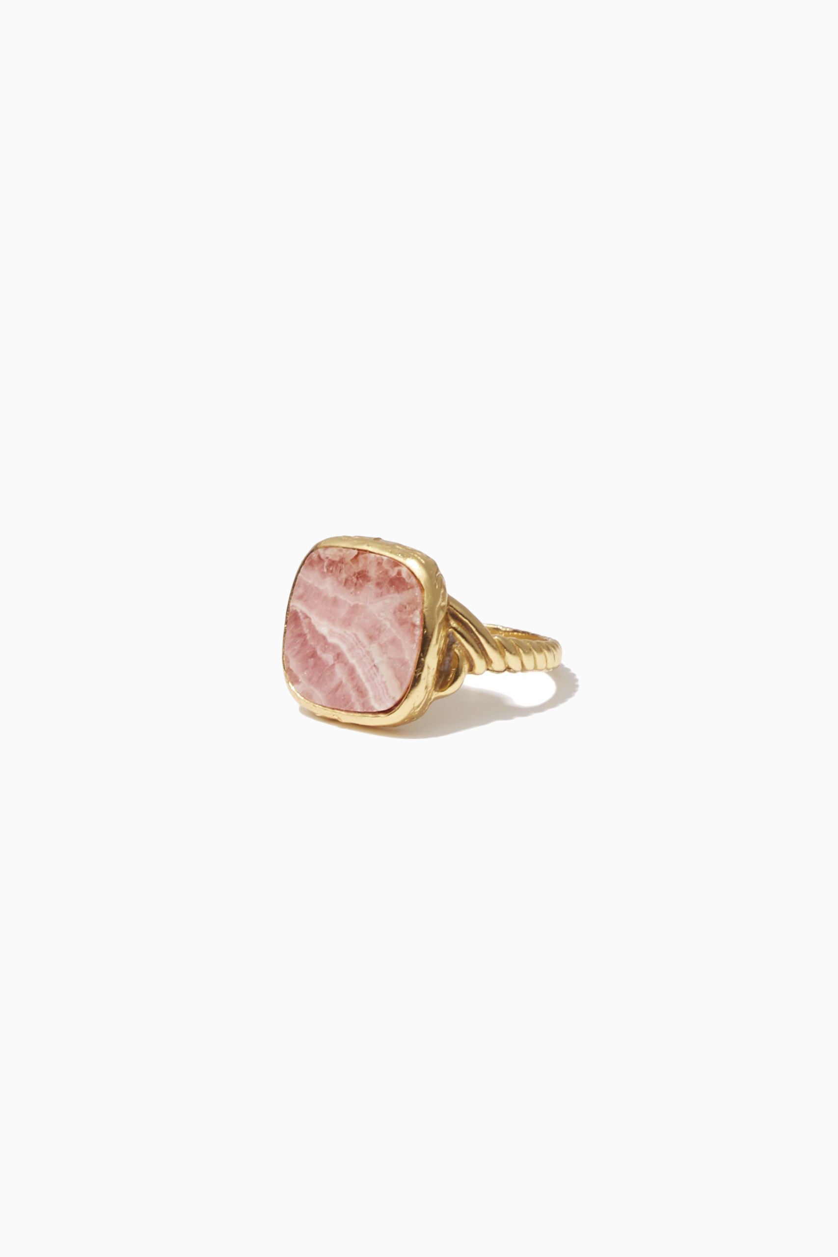  Delphine Ring - Gold with Pink - RUM Amsterdam