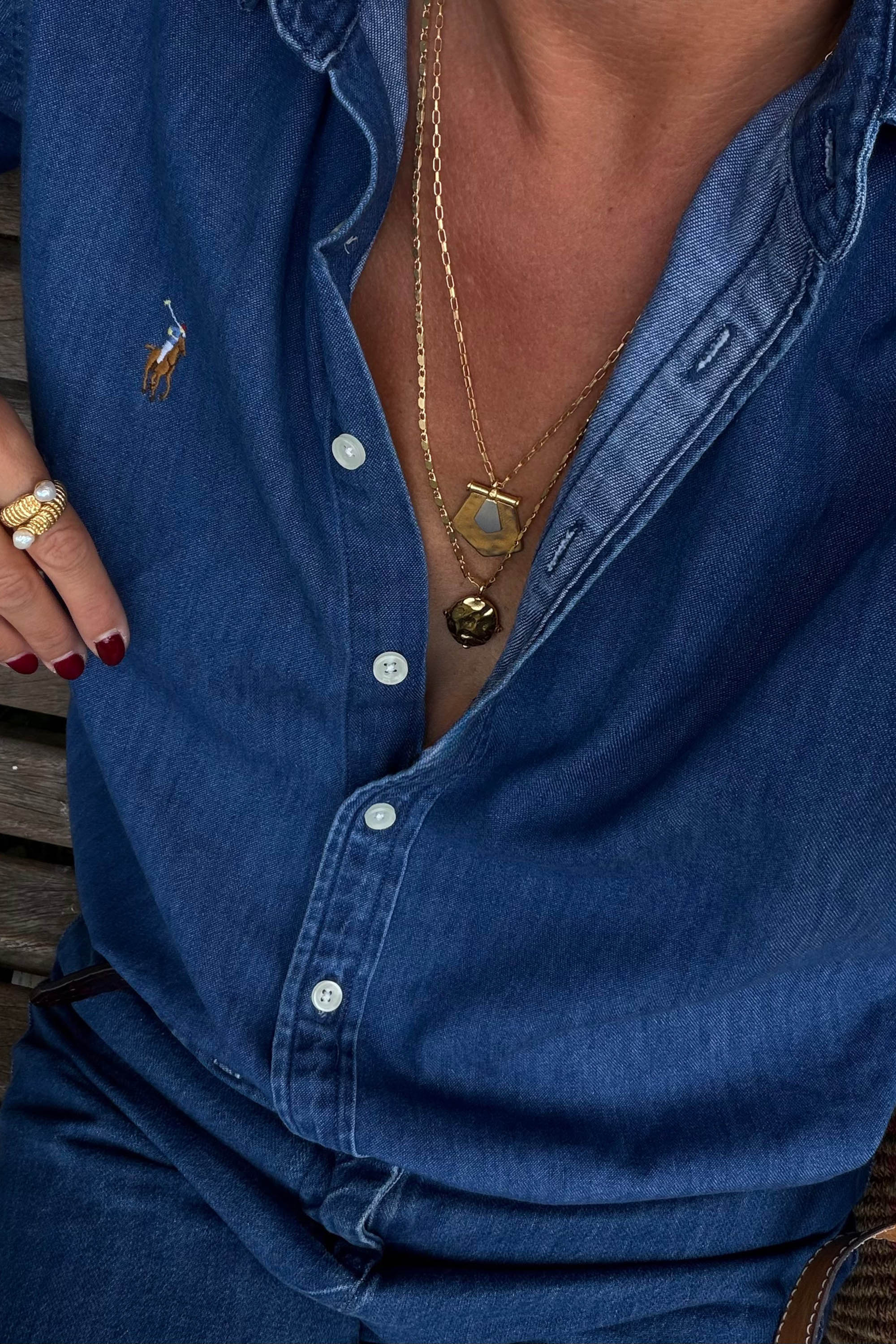 Erin Necklace - Gold and Silver