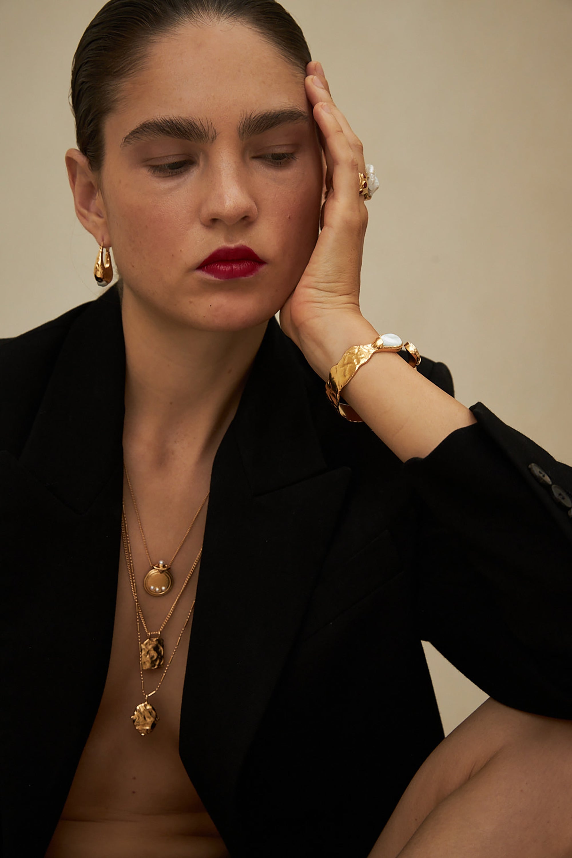 Len Necklace - Gold