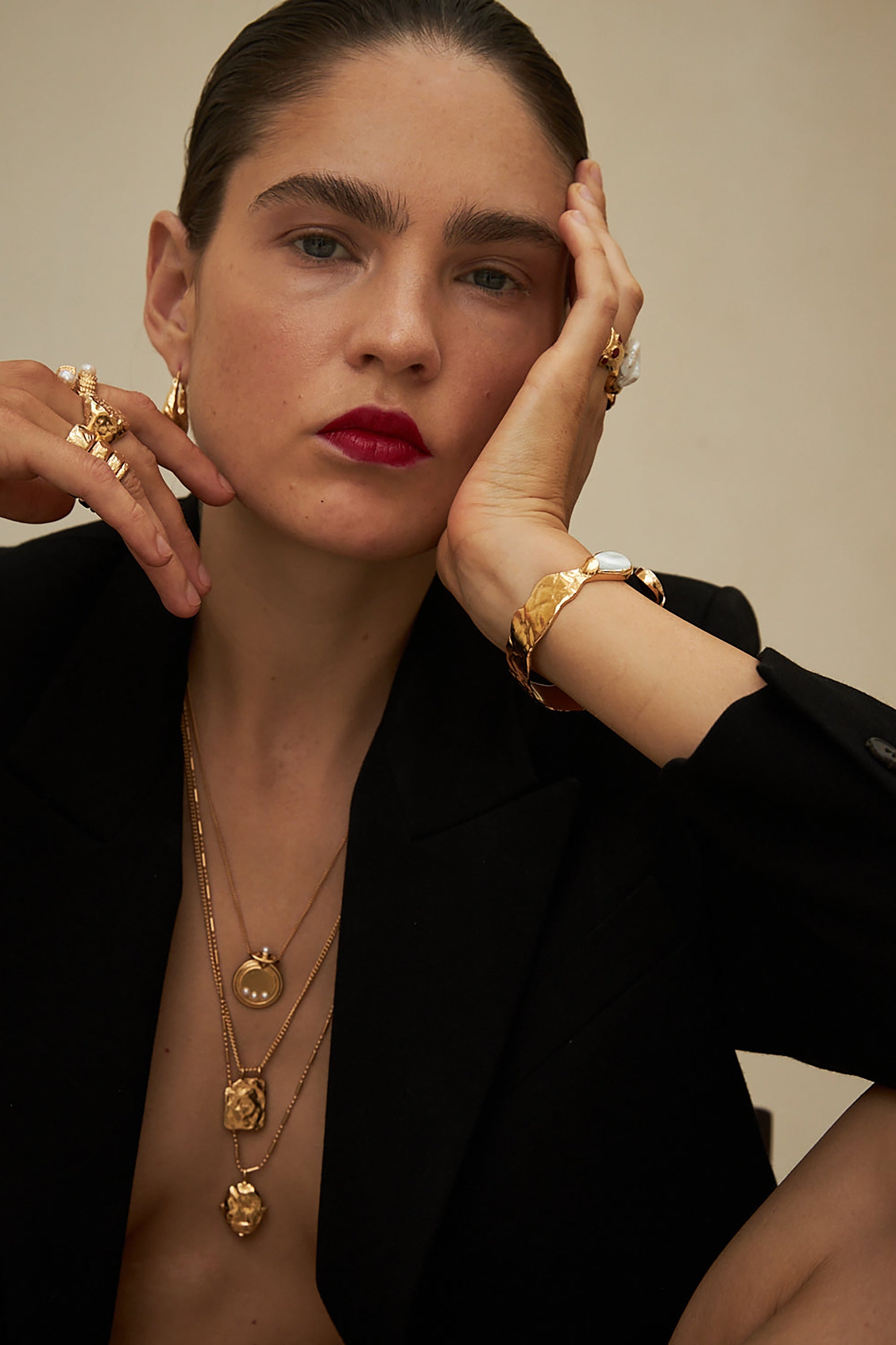 Len Necklace - Gold