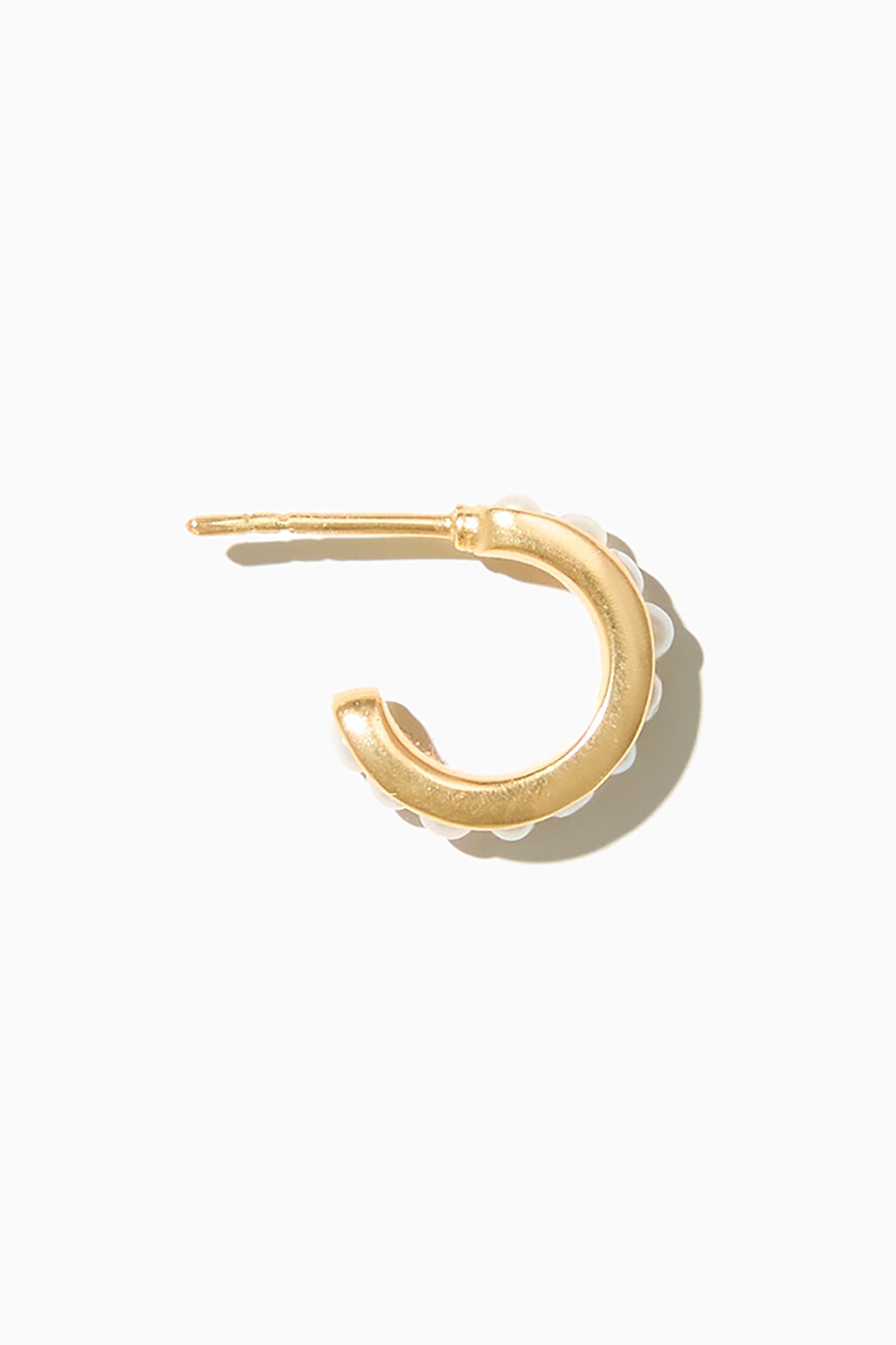 Libby Earrings - Gold with Pearl