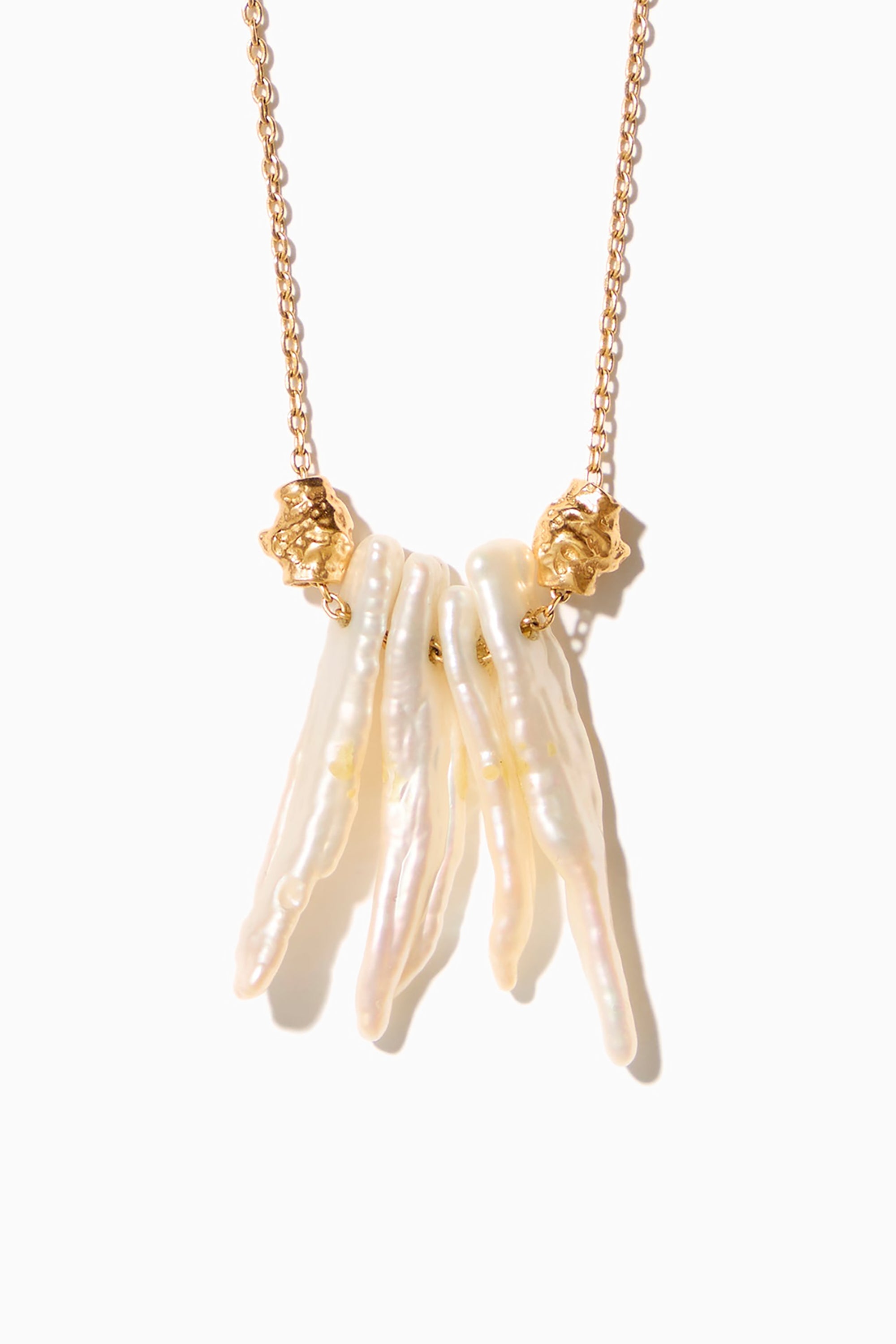 Luana Necklace - Gold w/ Pearl