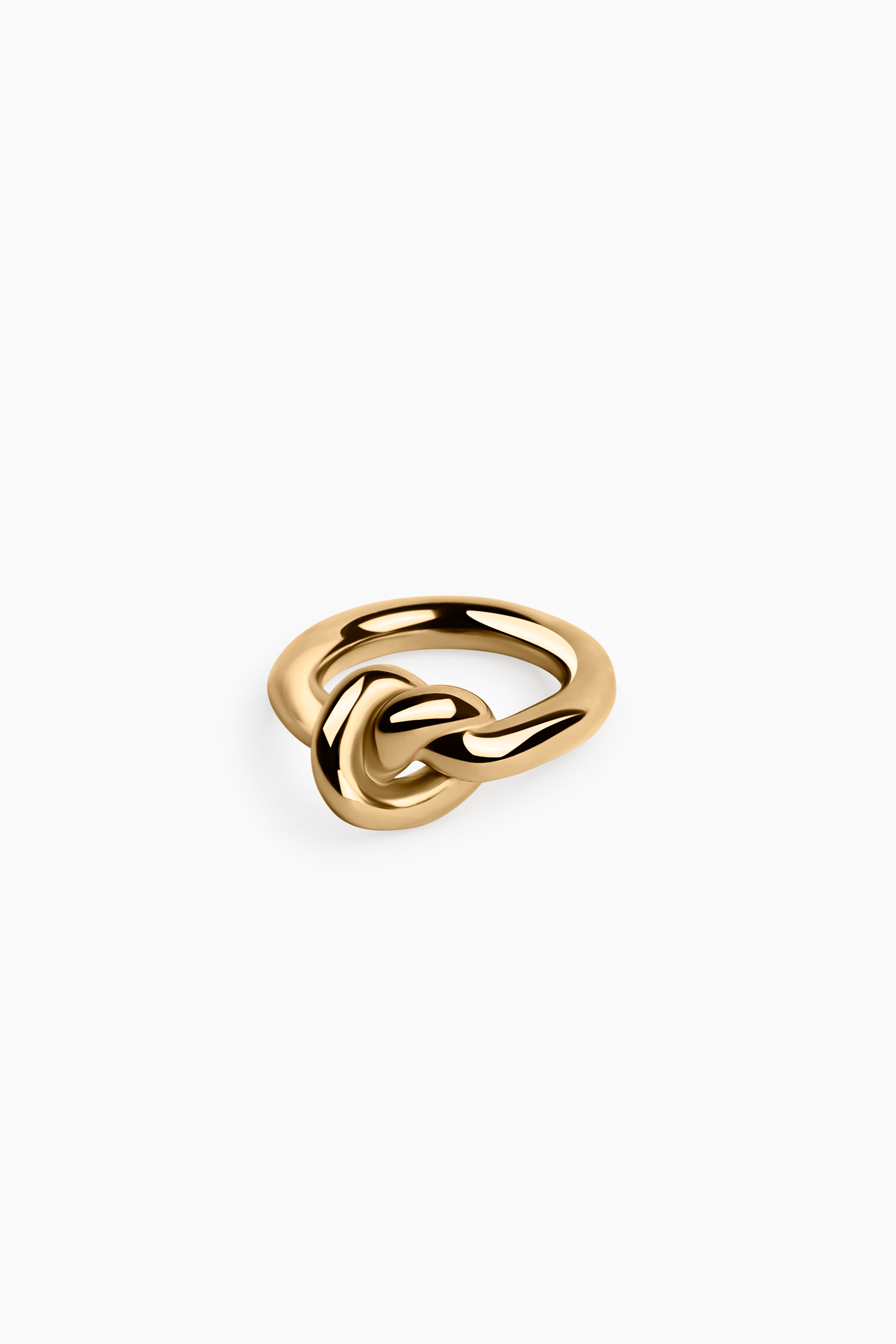 Chunky Knot Ring - Gold