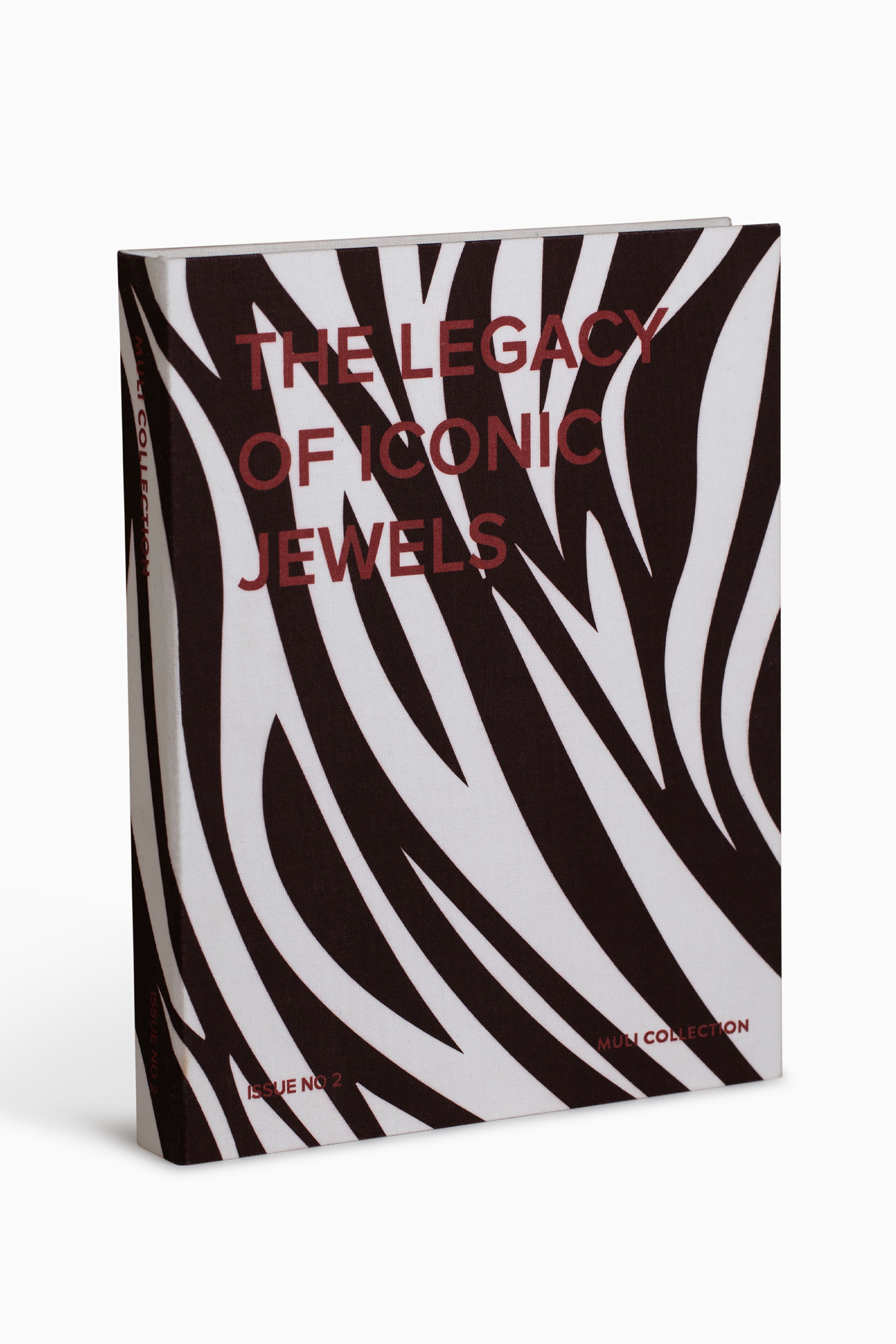 Coffee Table Book Jewelry Case Zebra