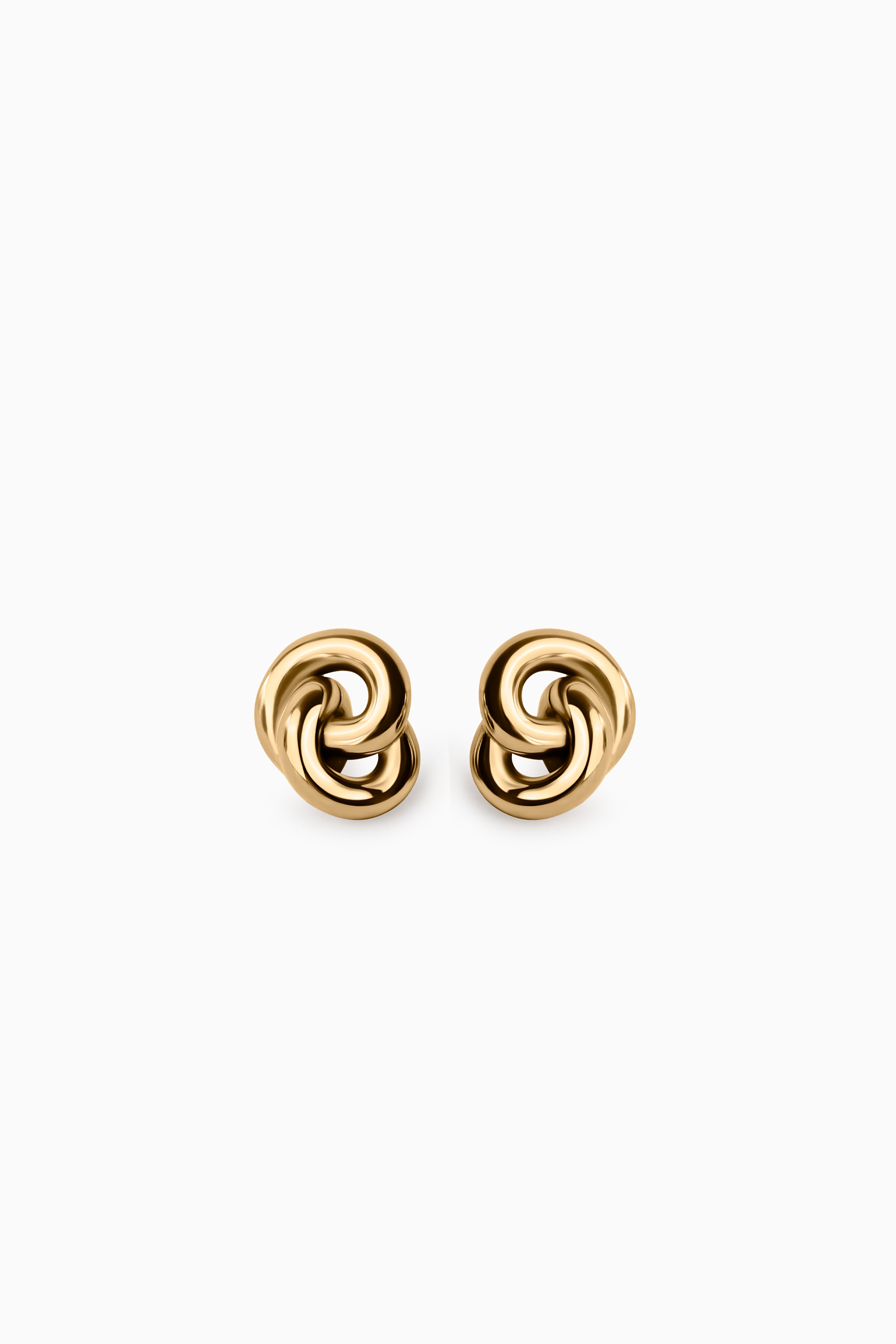 Knot Earrings - Gold