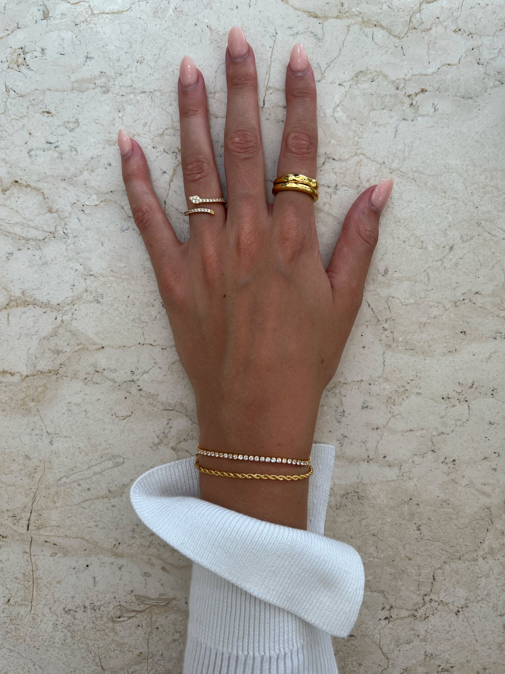 Rope Chain Bracelet - Gold