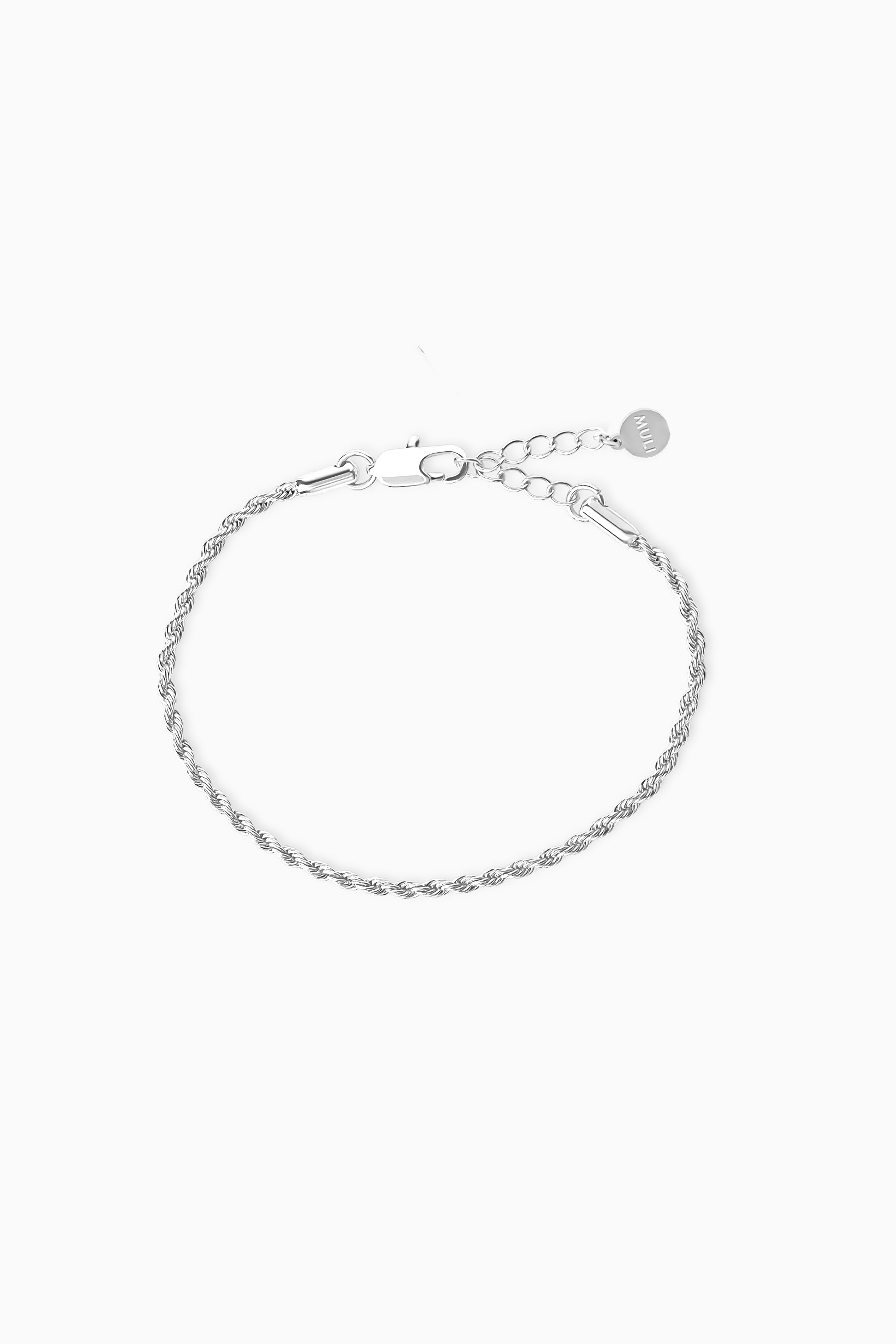 Rope Chain Bracelet - Silver