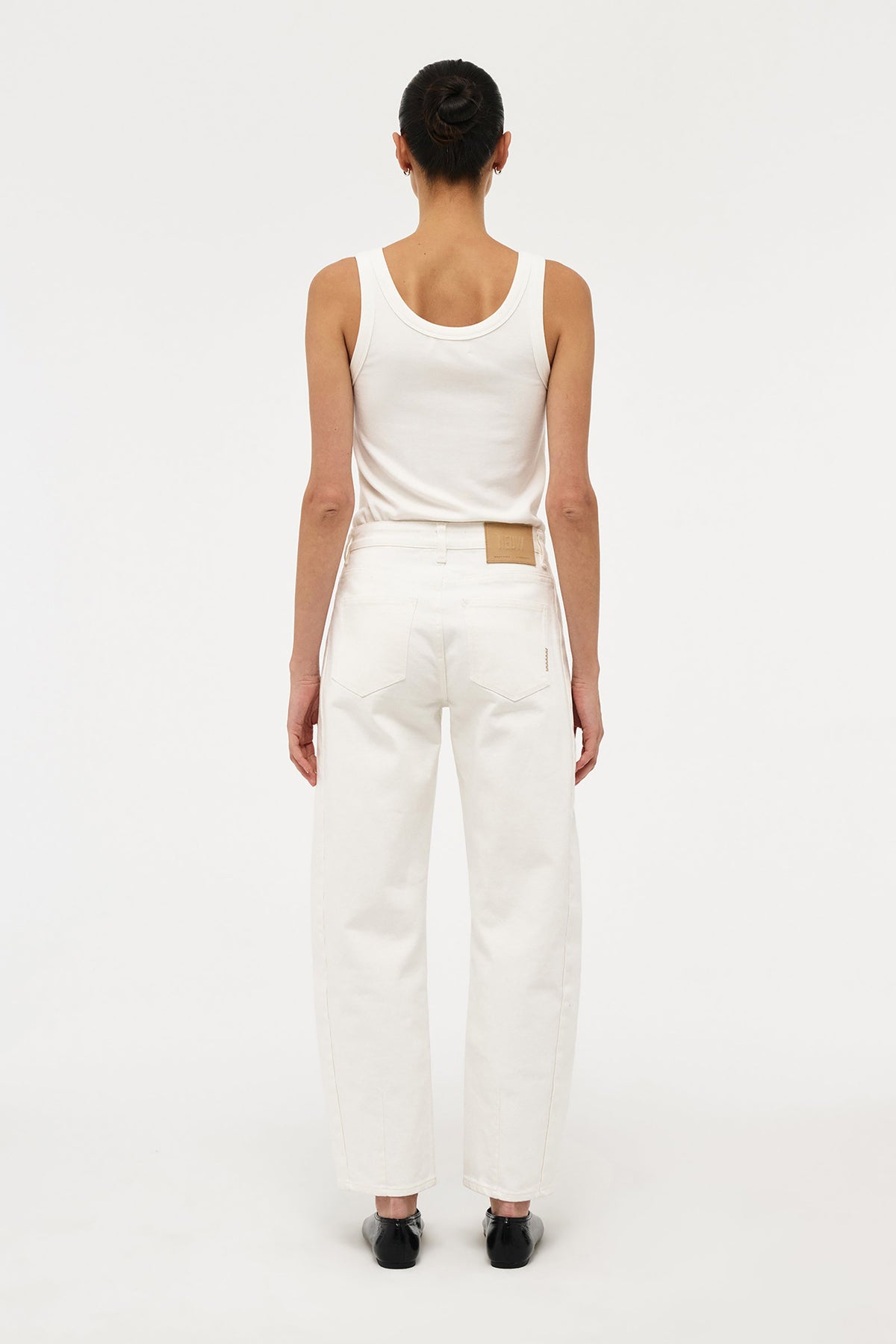  Amber Barrel Jeans - Fresh White - RUM Amsterdam