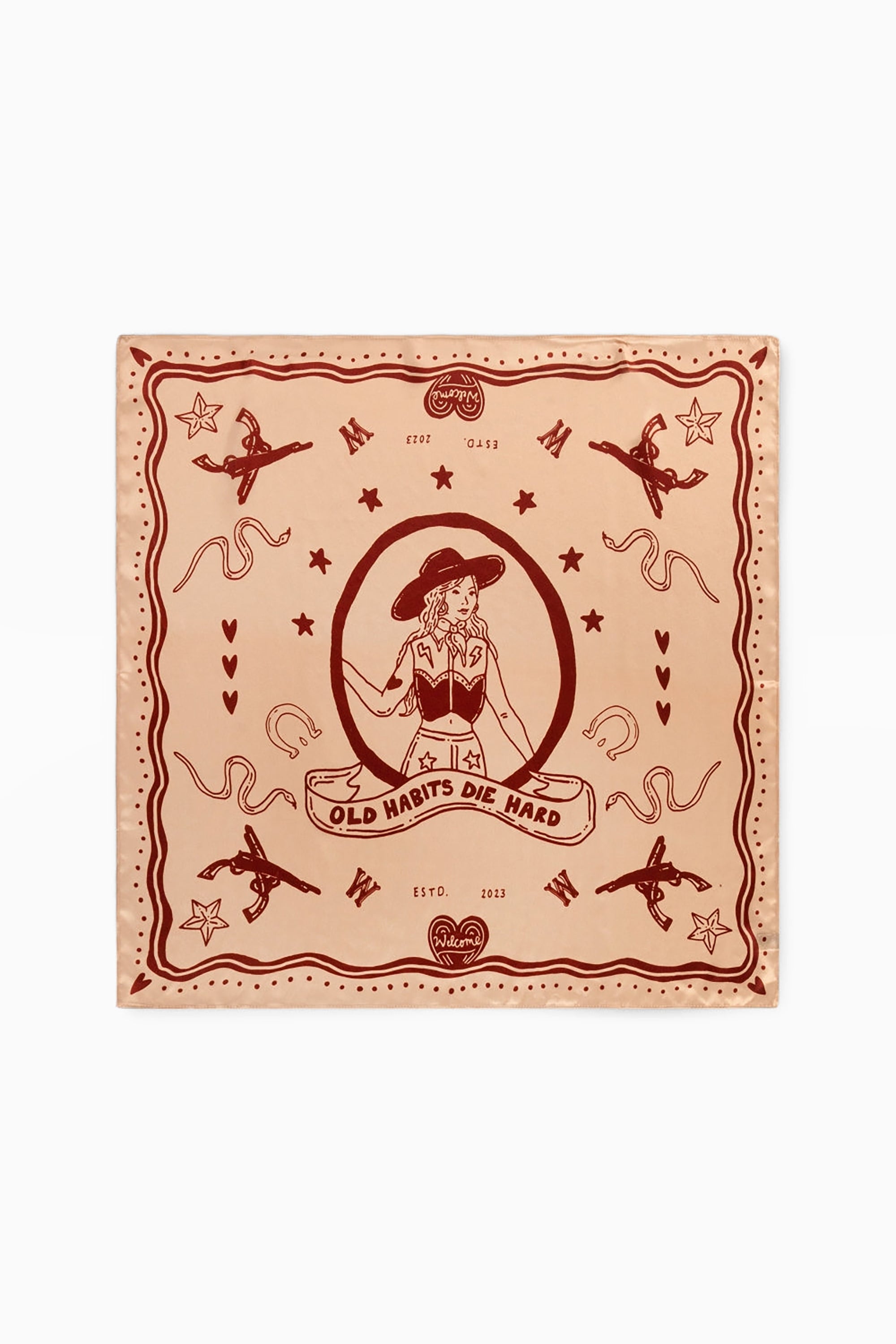 Silk Bandana - Cowgirl in the City