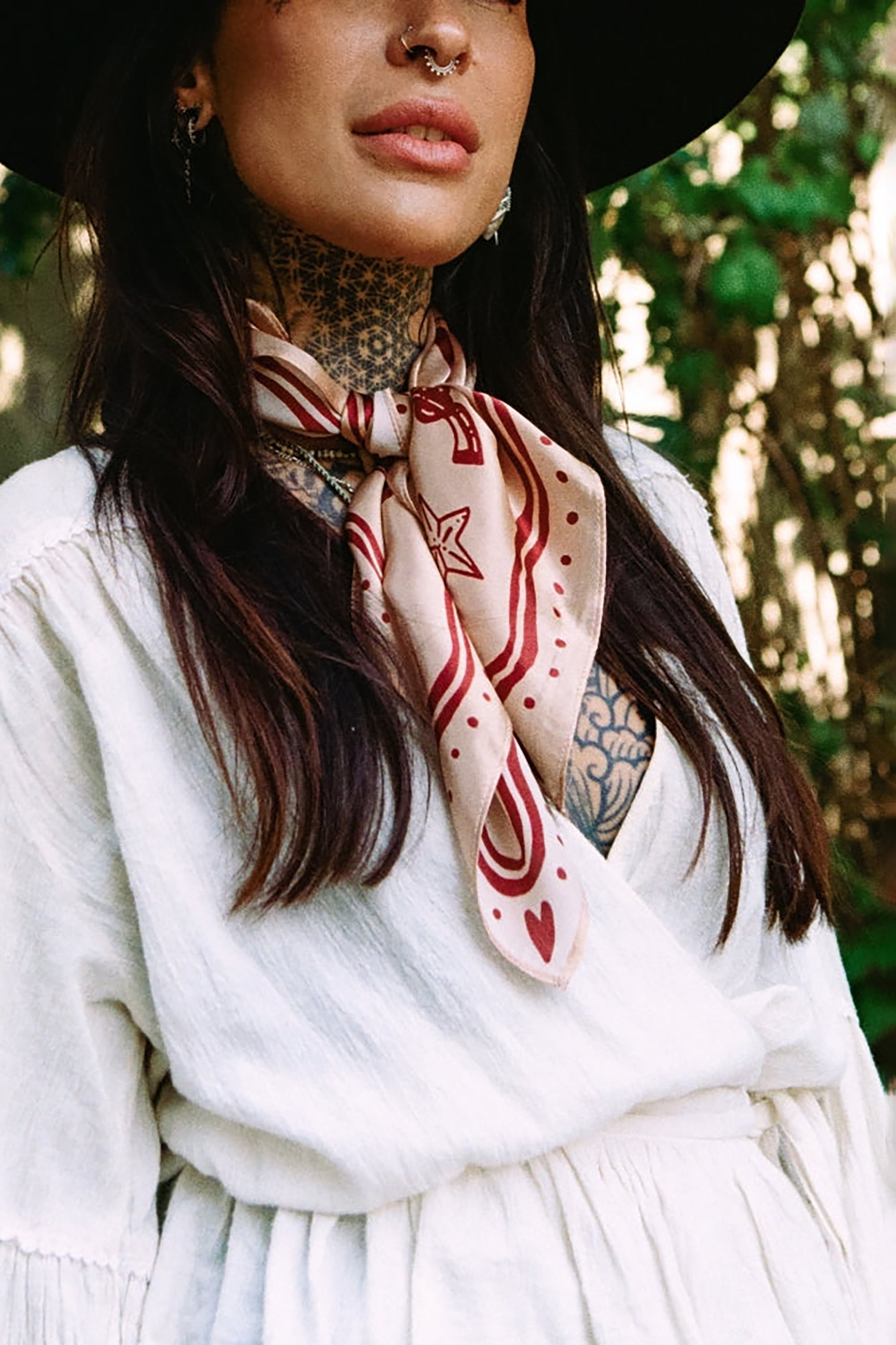 Silk Bandana - Cowgirl in the City