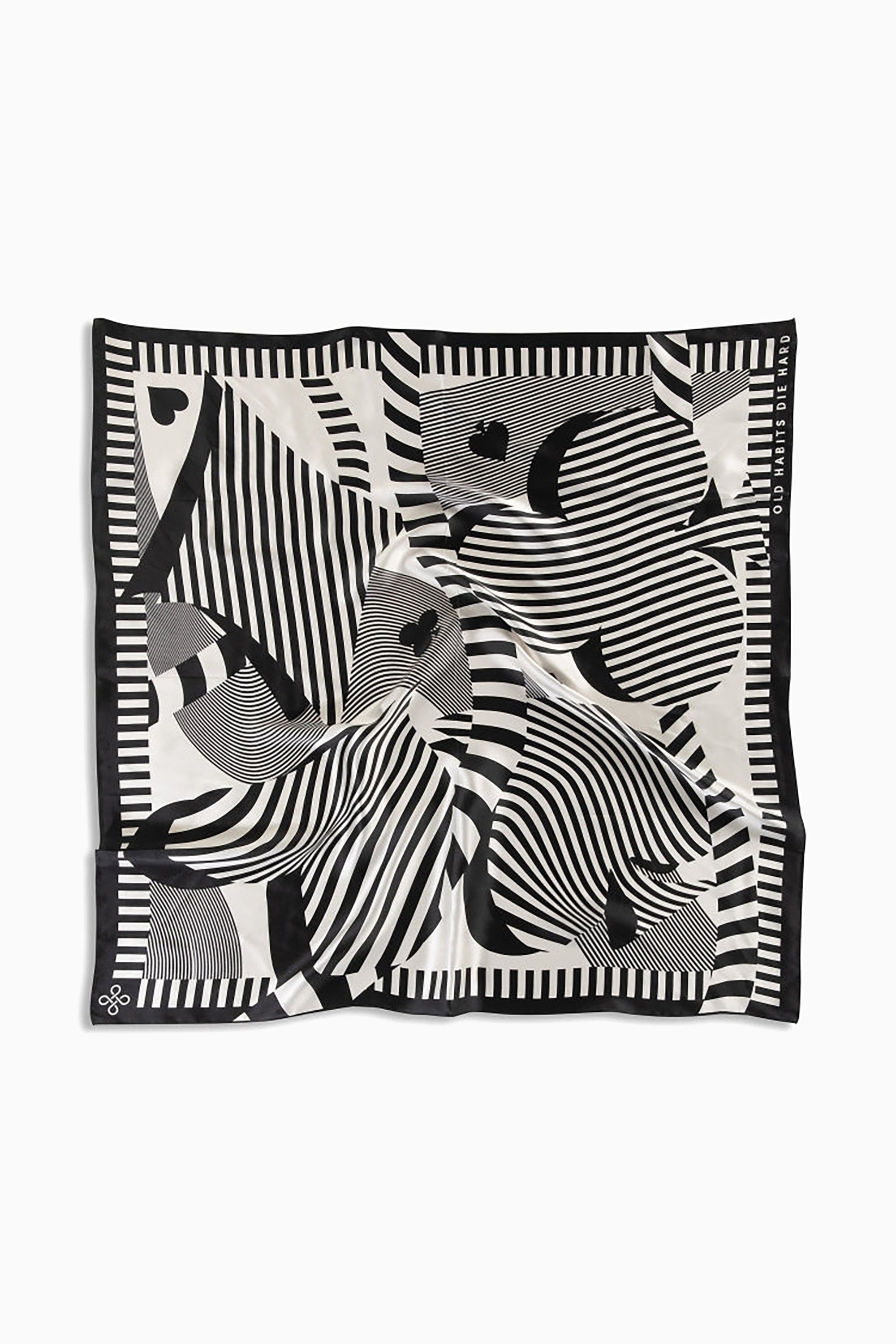 Silk Bandana - Let's Play Cards