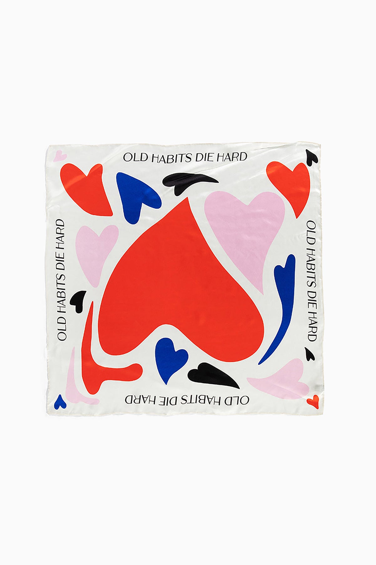 Silk Bandana - Old Habits Die Heart