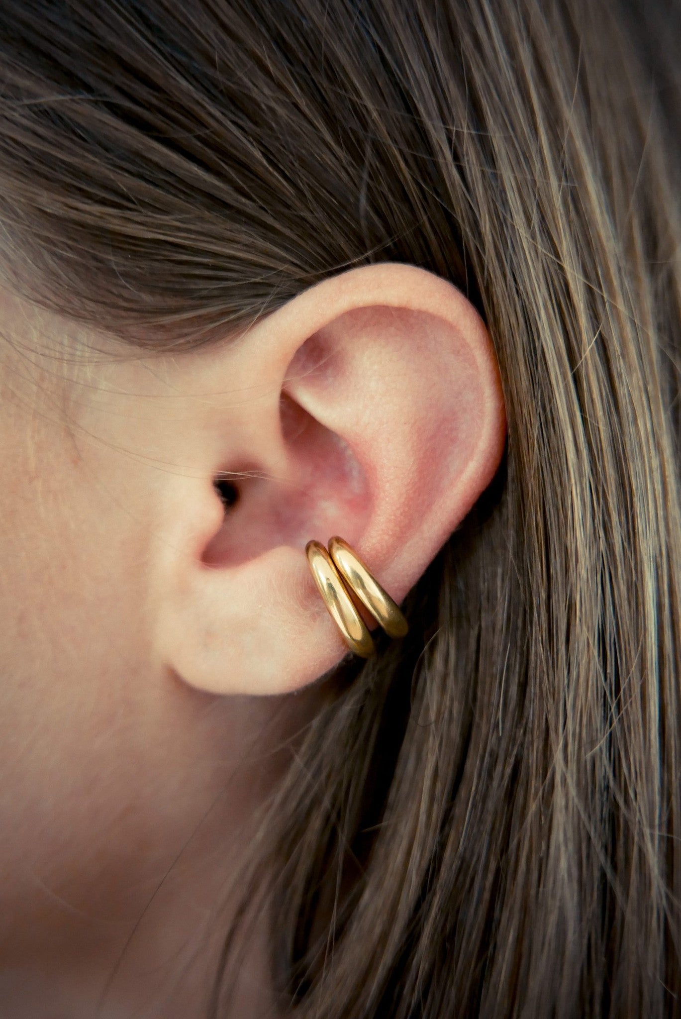 Bandhu Enfold Ear Cuff - Silver - RUM Amsterdam