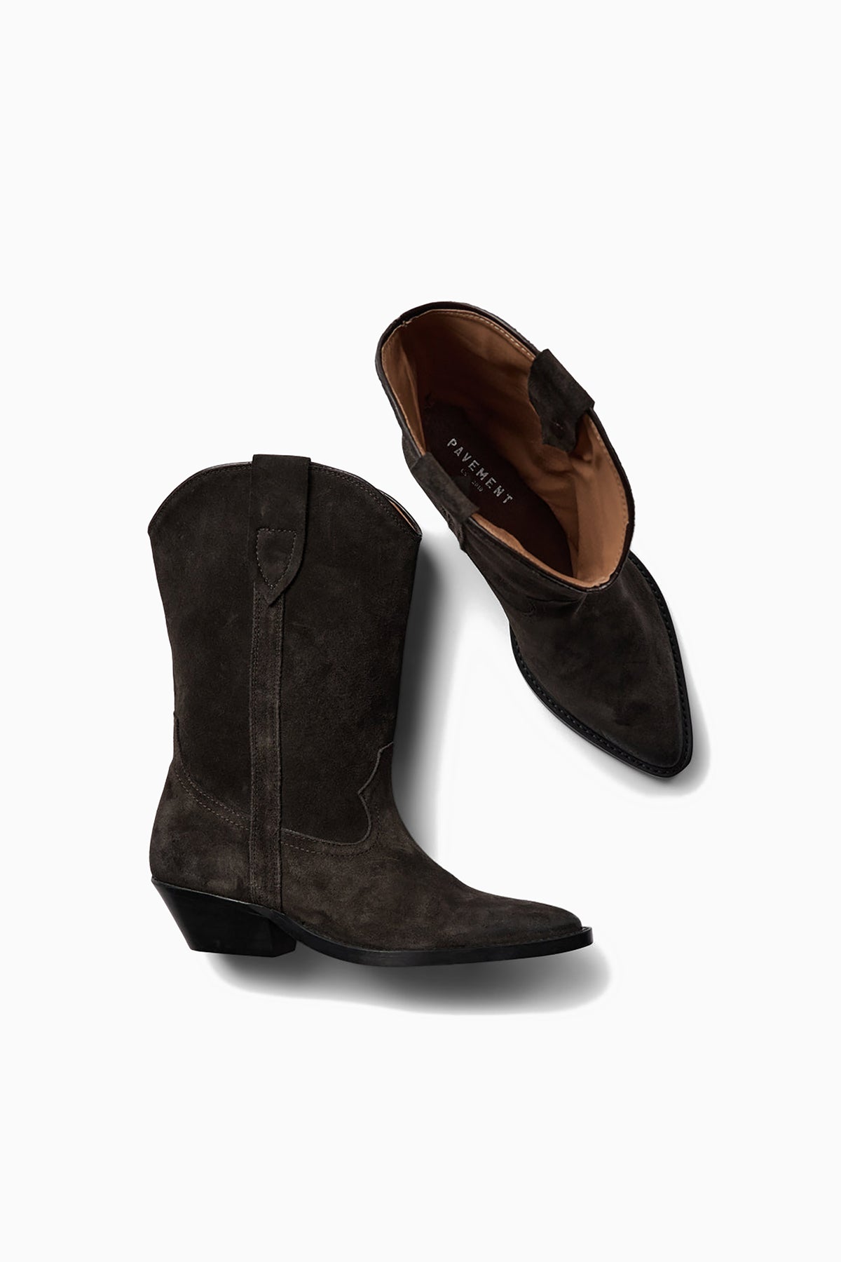 Nikki Boot - Brown Suede