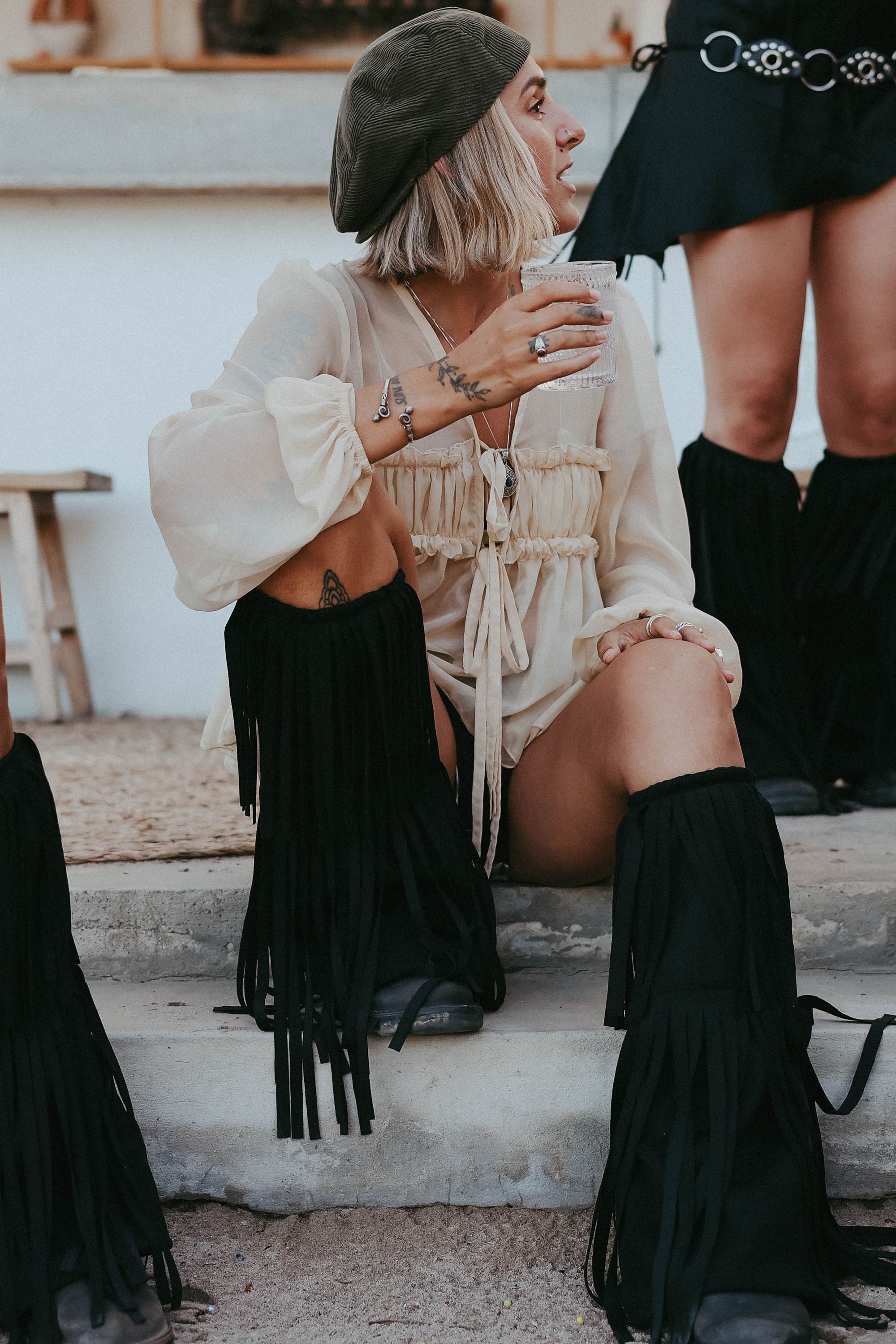 Tankwa Tassels - Black
