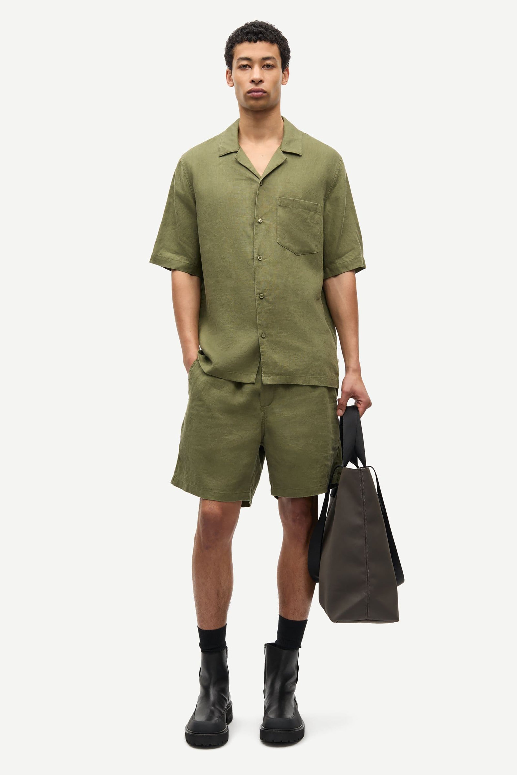 Sajabari Shorts - Burnt Olive