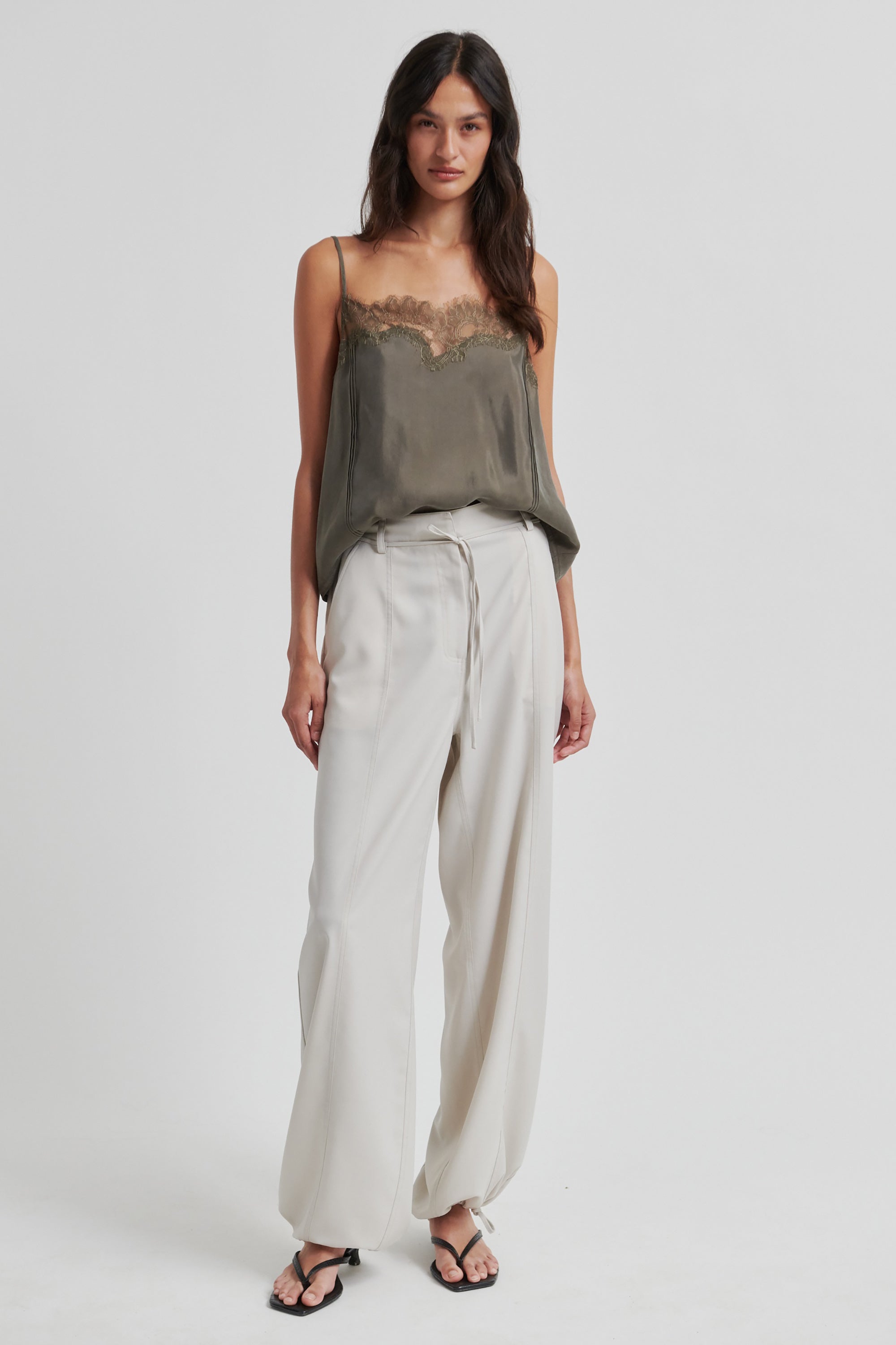 Damia Strap Top - Tarmac