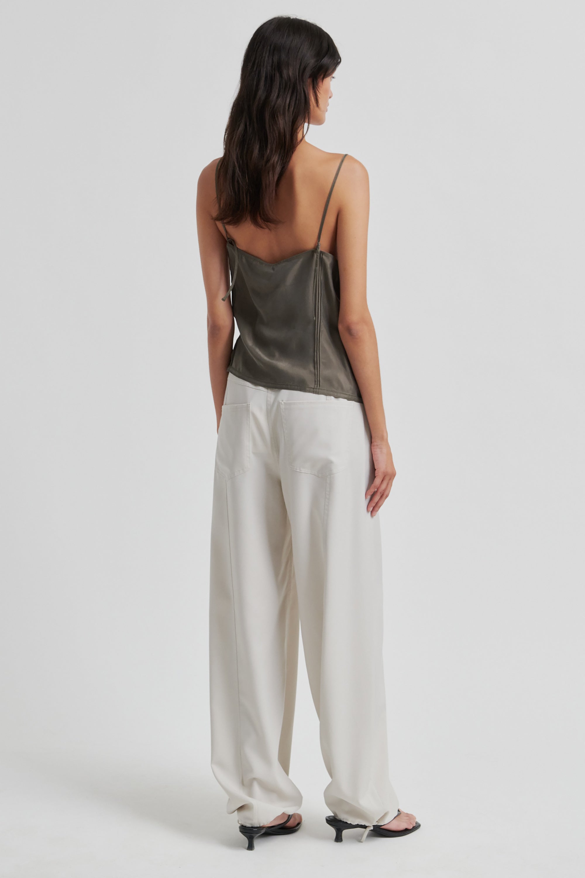 Damia Strap Top - Tarmac