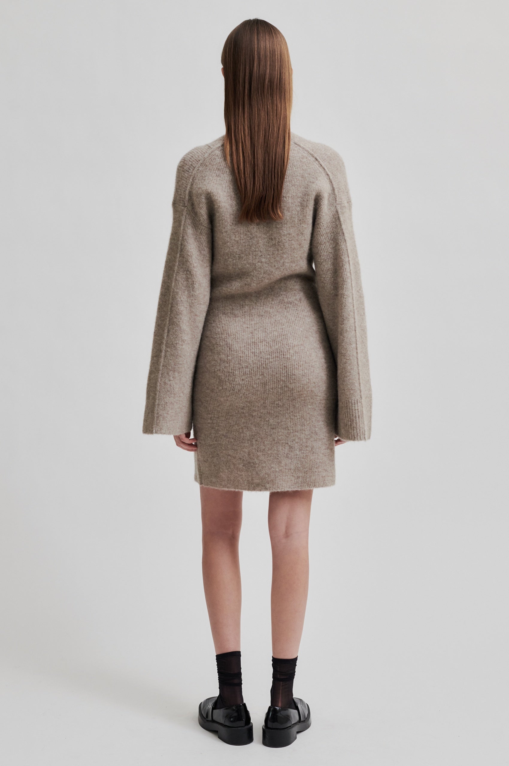  Eya Knit Dress - Roasted Cashew - RUM Amsterdam