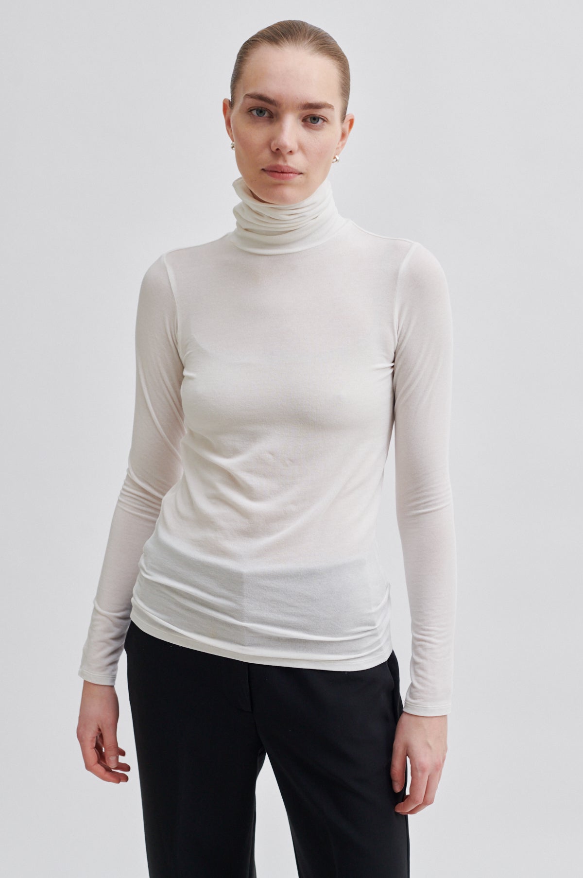 Matima T-Neck Tee - Off White