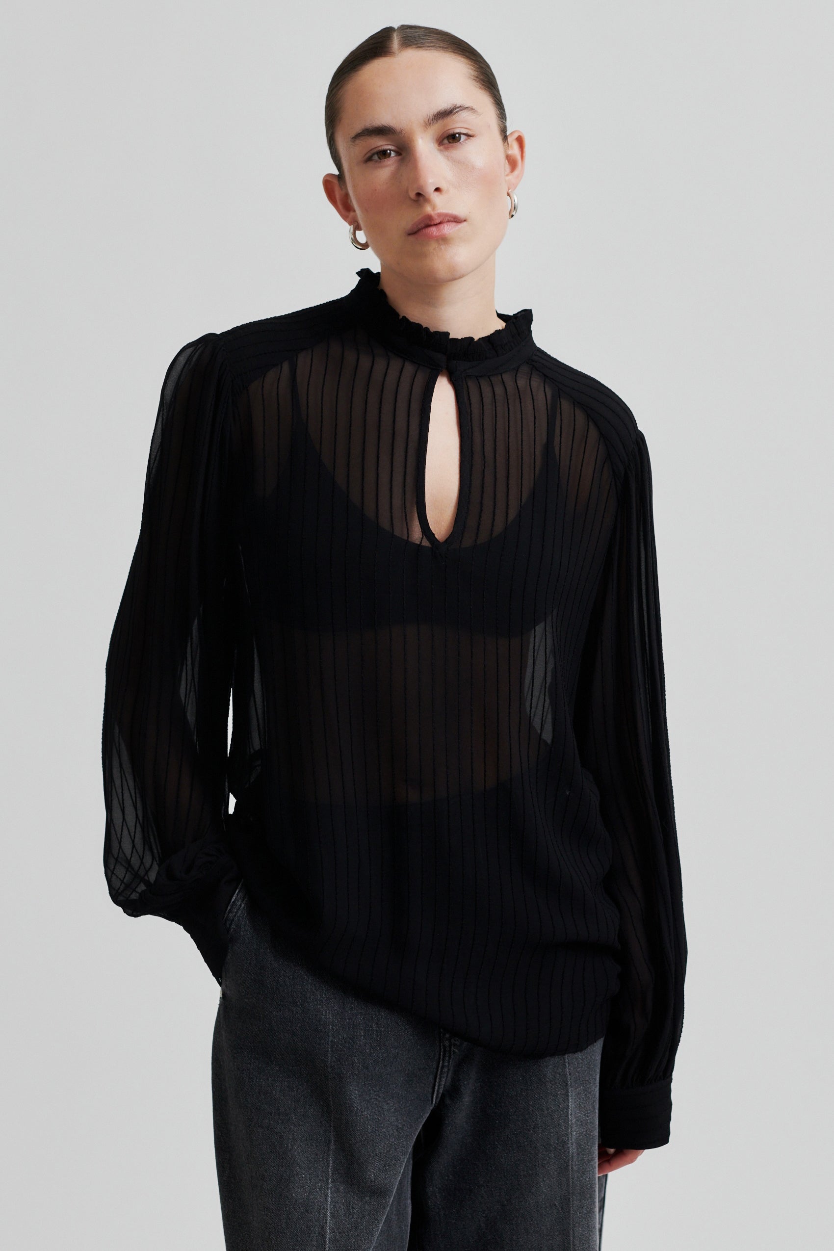 Second Female Vitta Blouse - Black - RUM Amsterdam