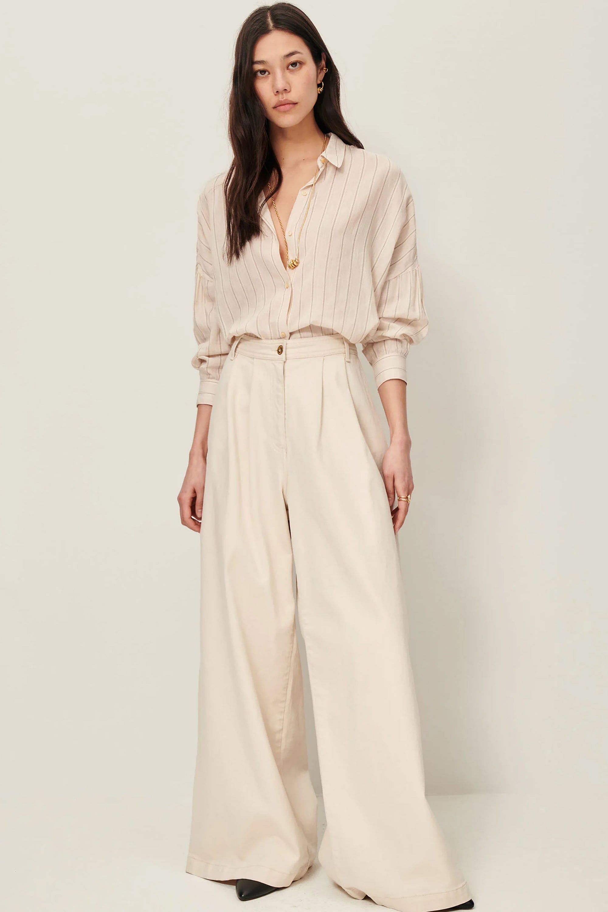 Botan Shirt - Sandblack