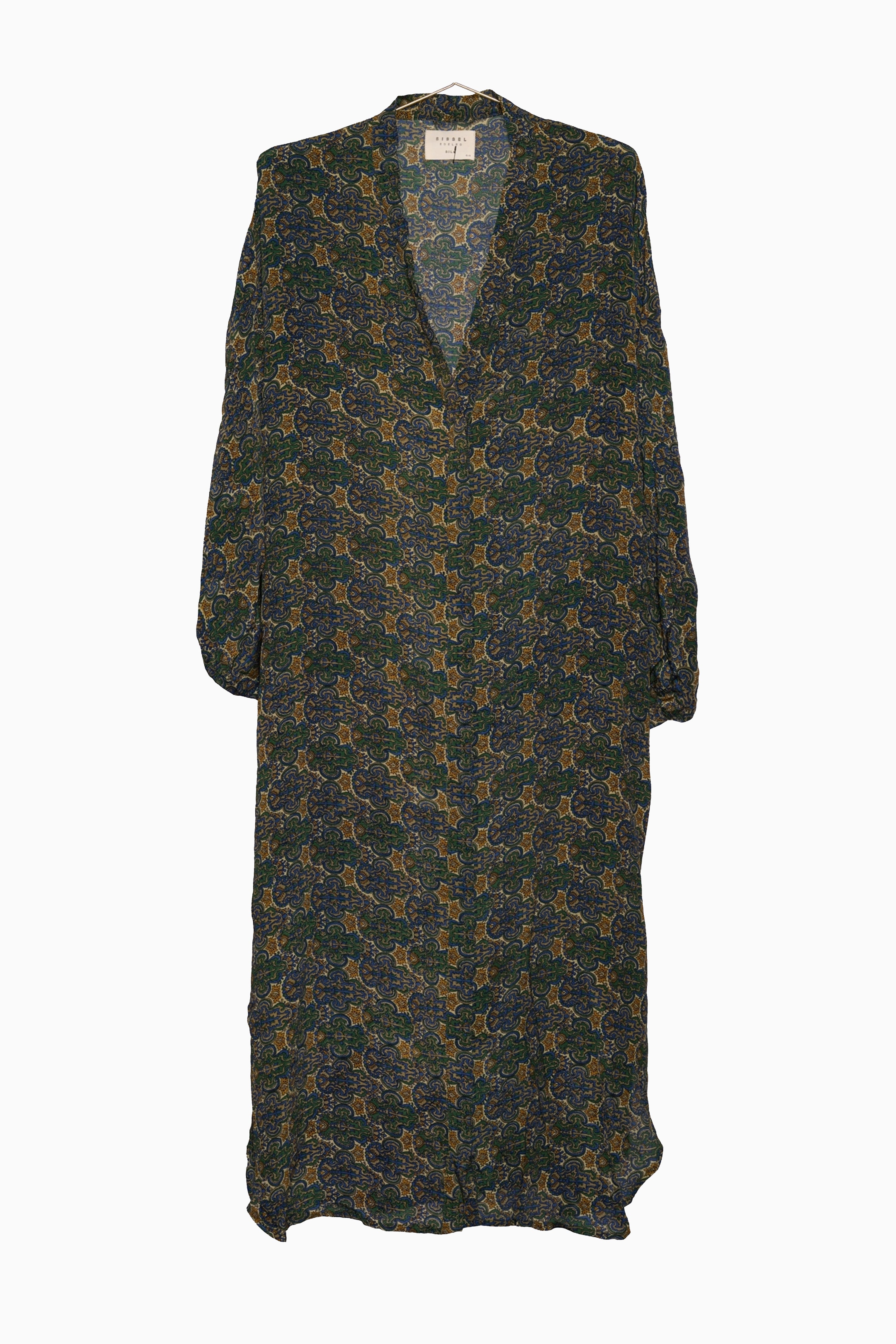 Tatiana Long Silk Dress - No. 286