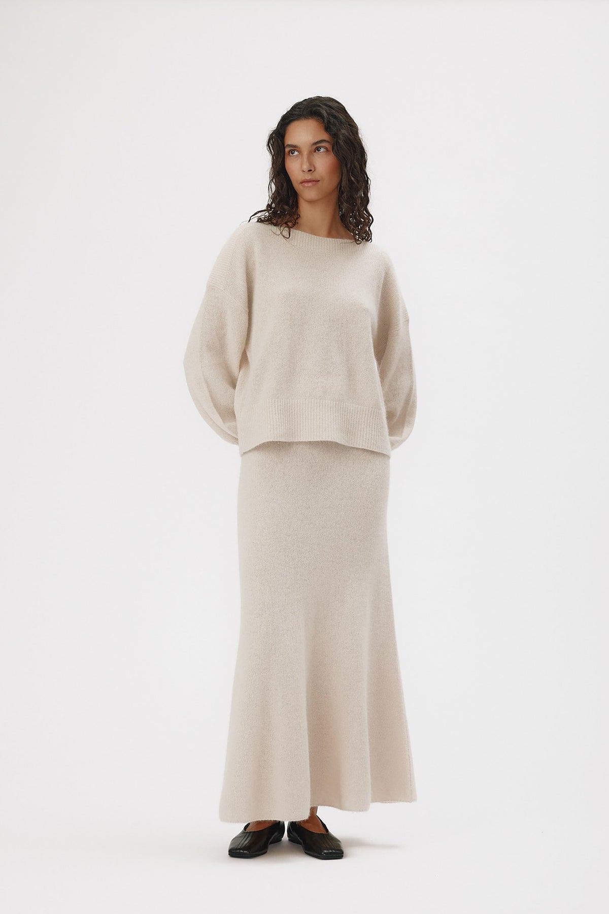 Malou Jumper - Oatmeal Beige
