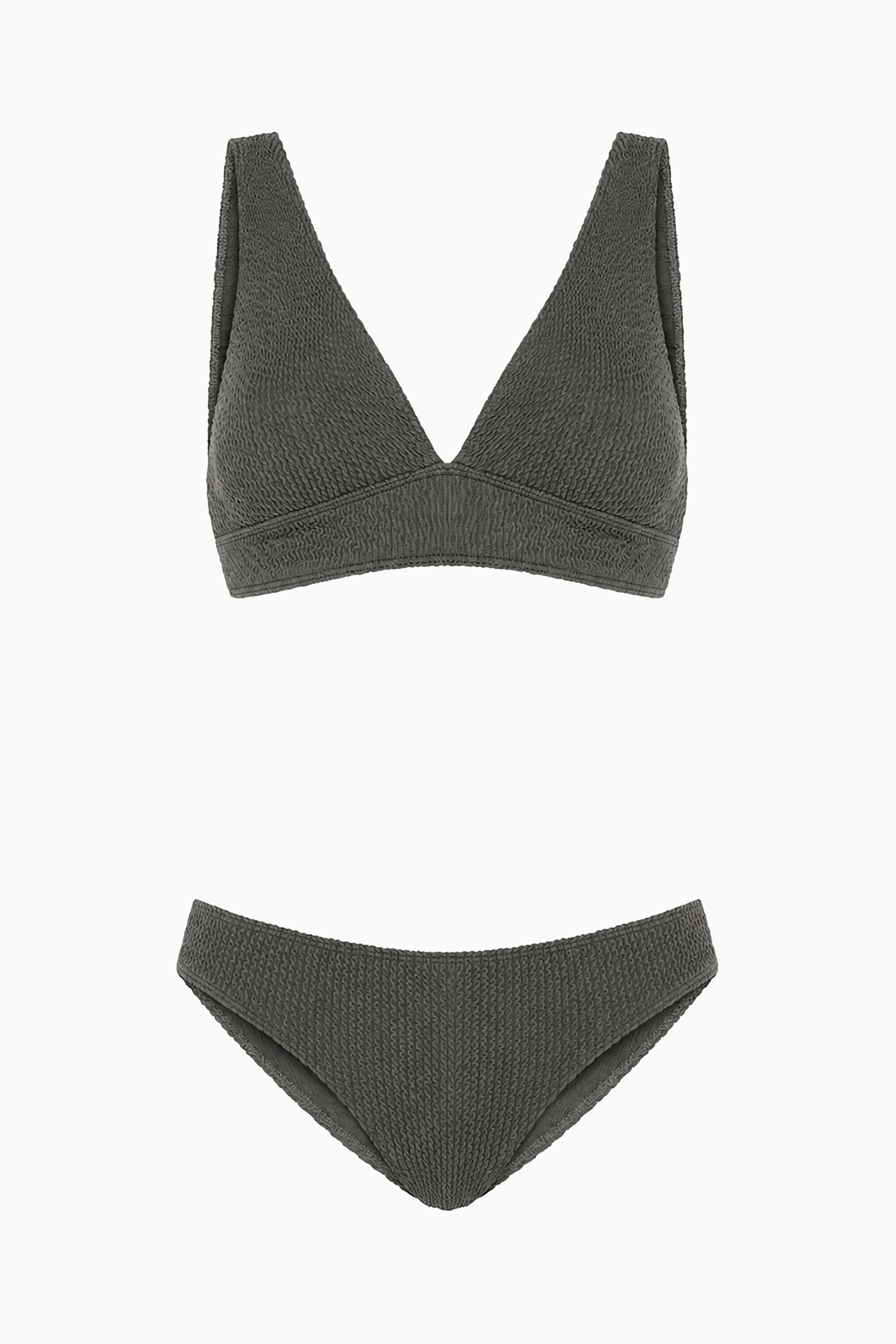 Bikini Aqua - Charcoal