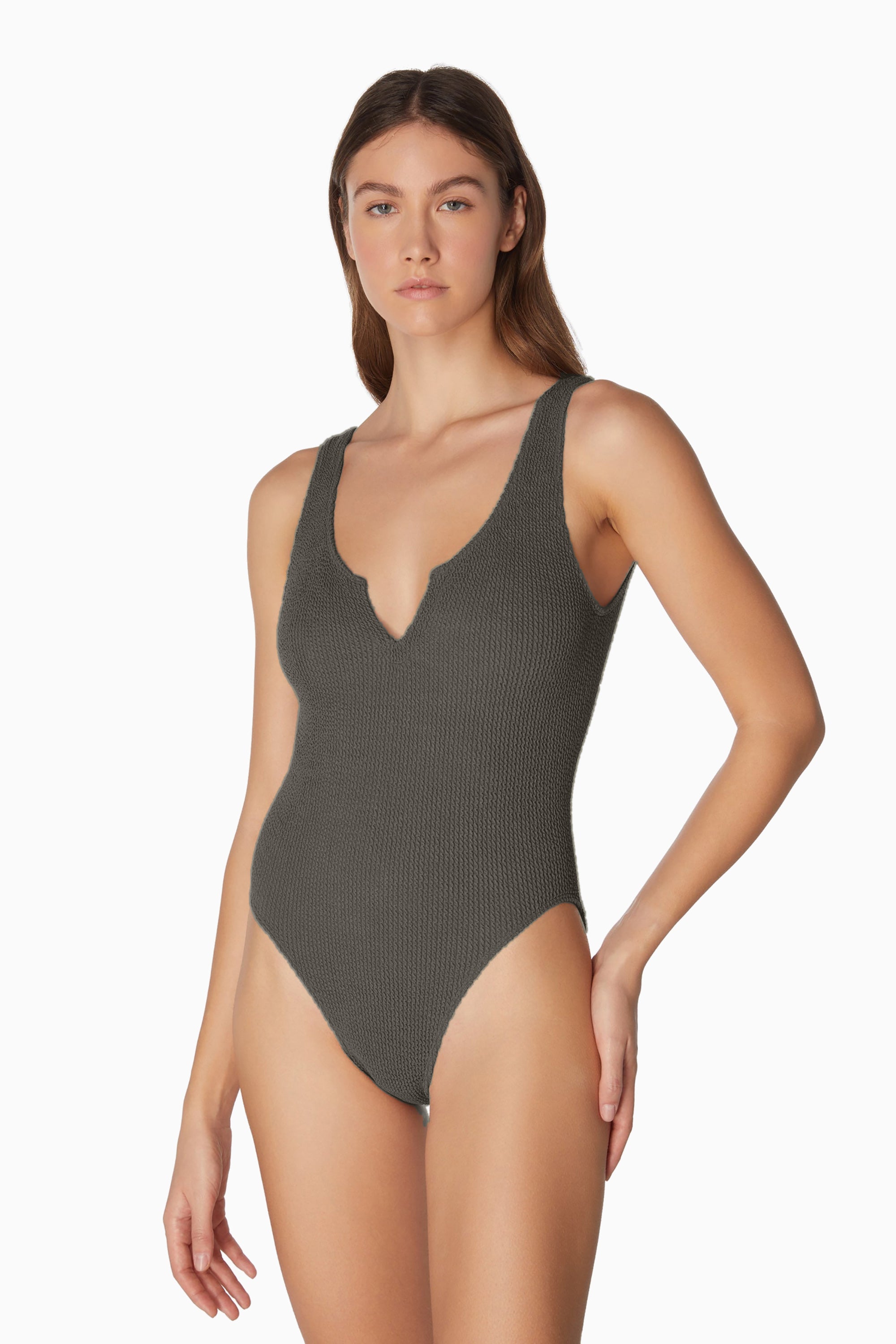Swimsuit Ava - Charcoal