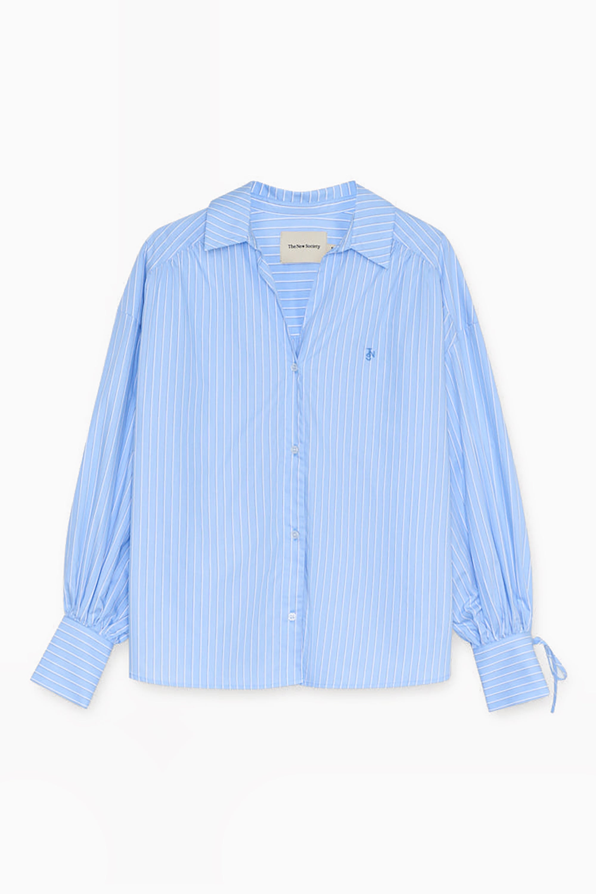 Aura Shirt - Vista Blue Stripes