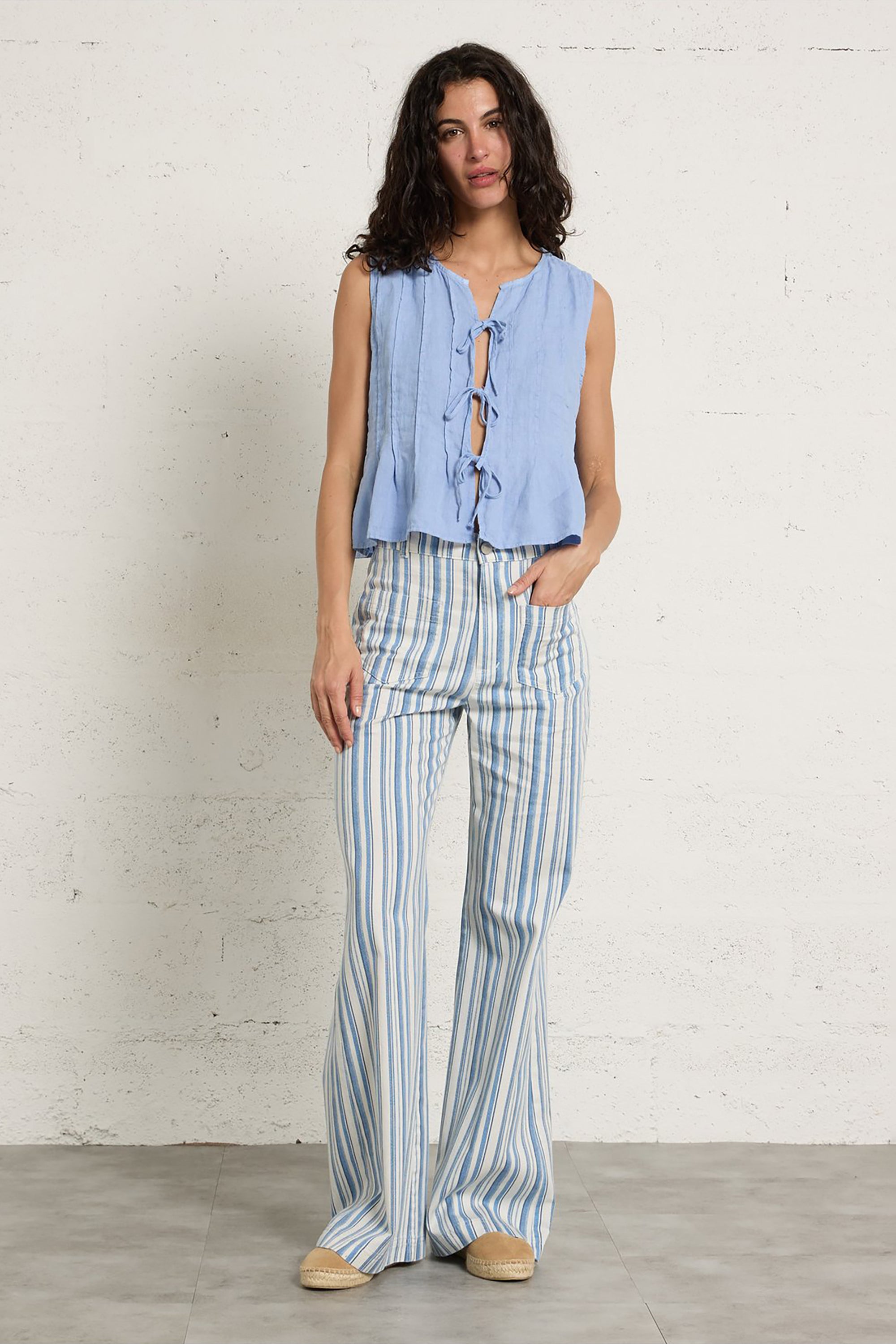 Melissa Blouse - Vista Blue