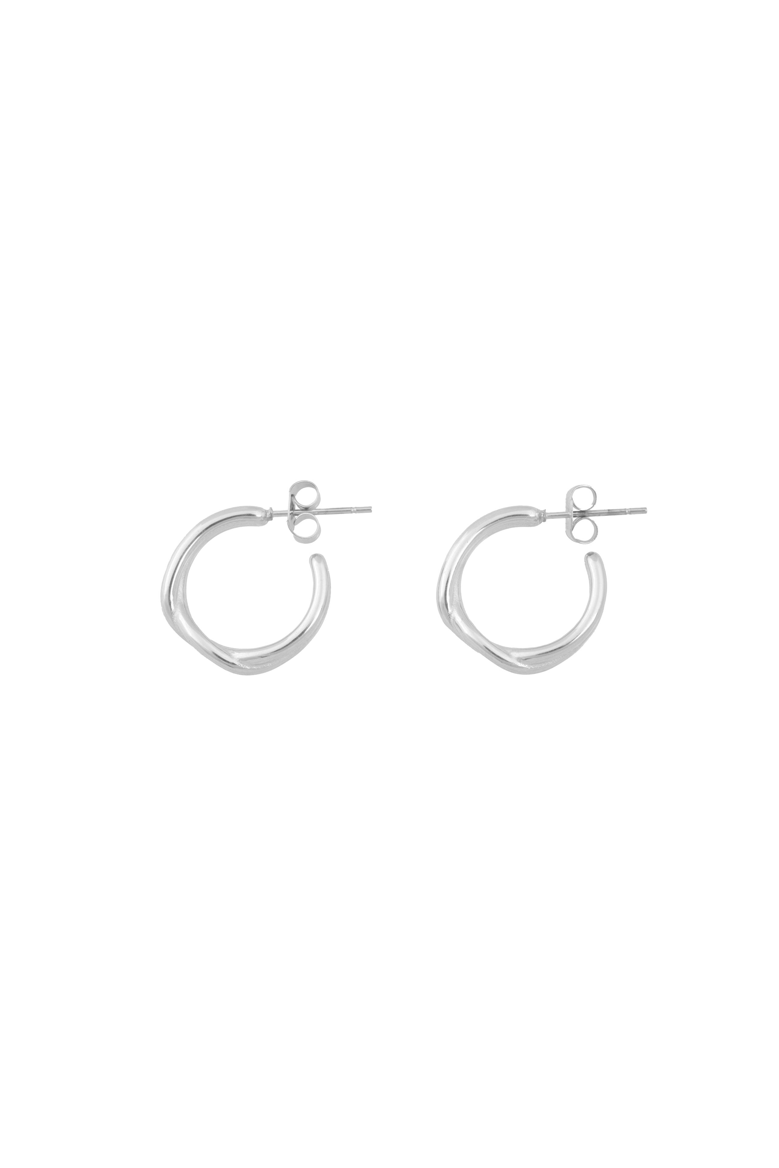 Bandhu Twine Earrings - Silver - RUM Amsterdam