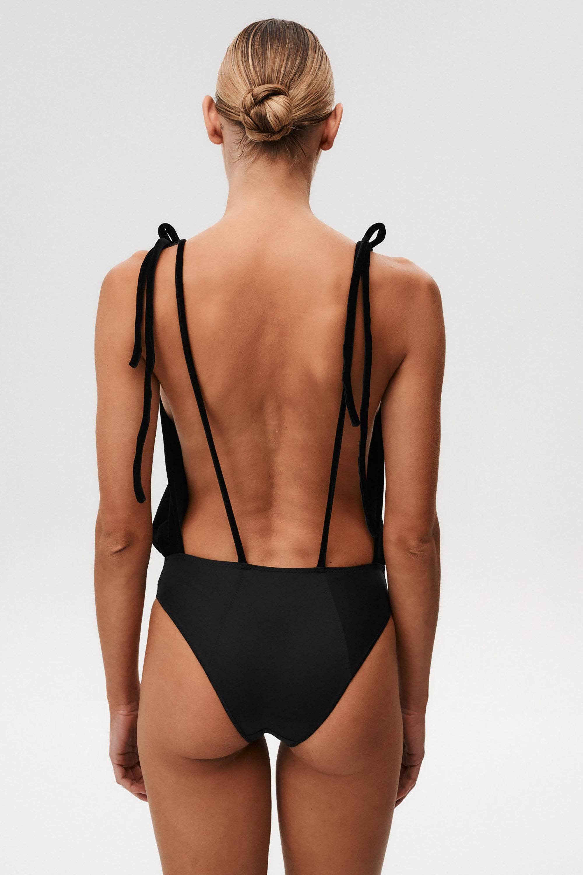 Once in a Blue Moon Bodysuit - Black