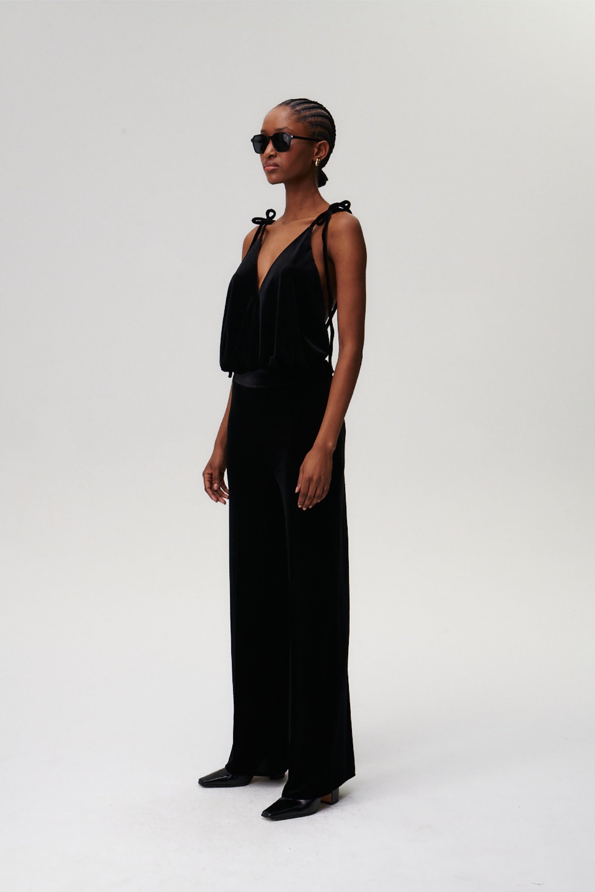 Once in a Blue Moon Bodysuit - Black