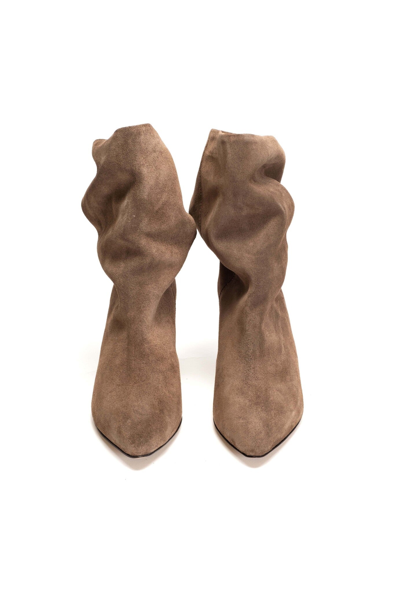 Anonymous Copenhagen Vully 75 Stiletto Boots - Dark Taupe - RUM Amsterdam