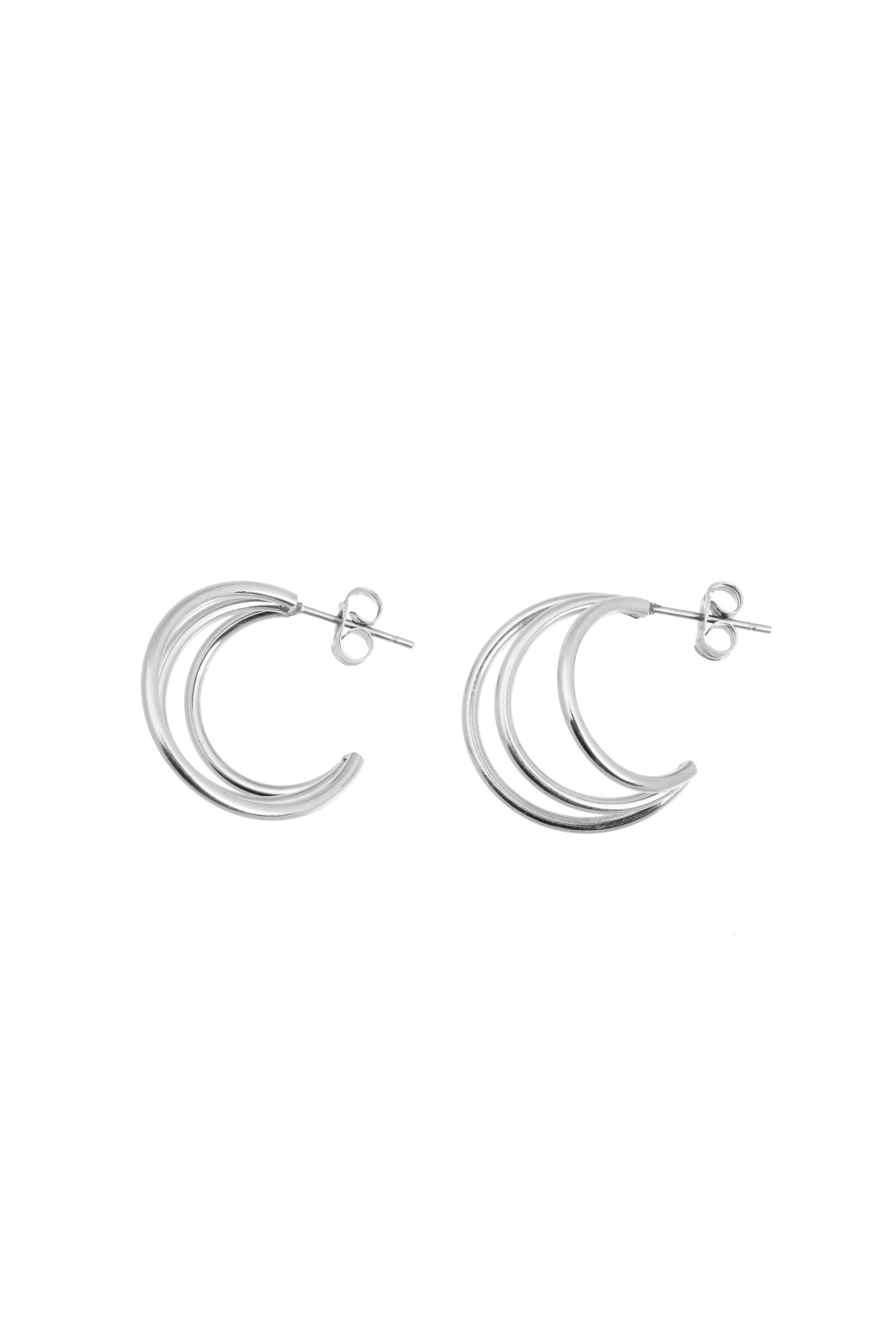 Bandhu Wire Earrings - Silver - RUM Amsterdam